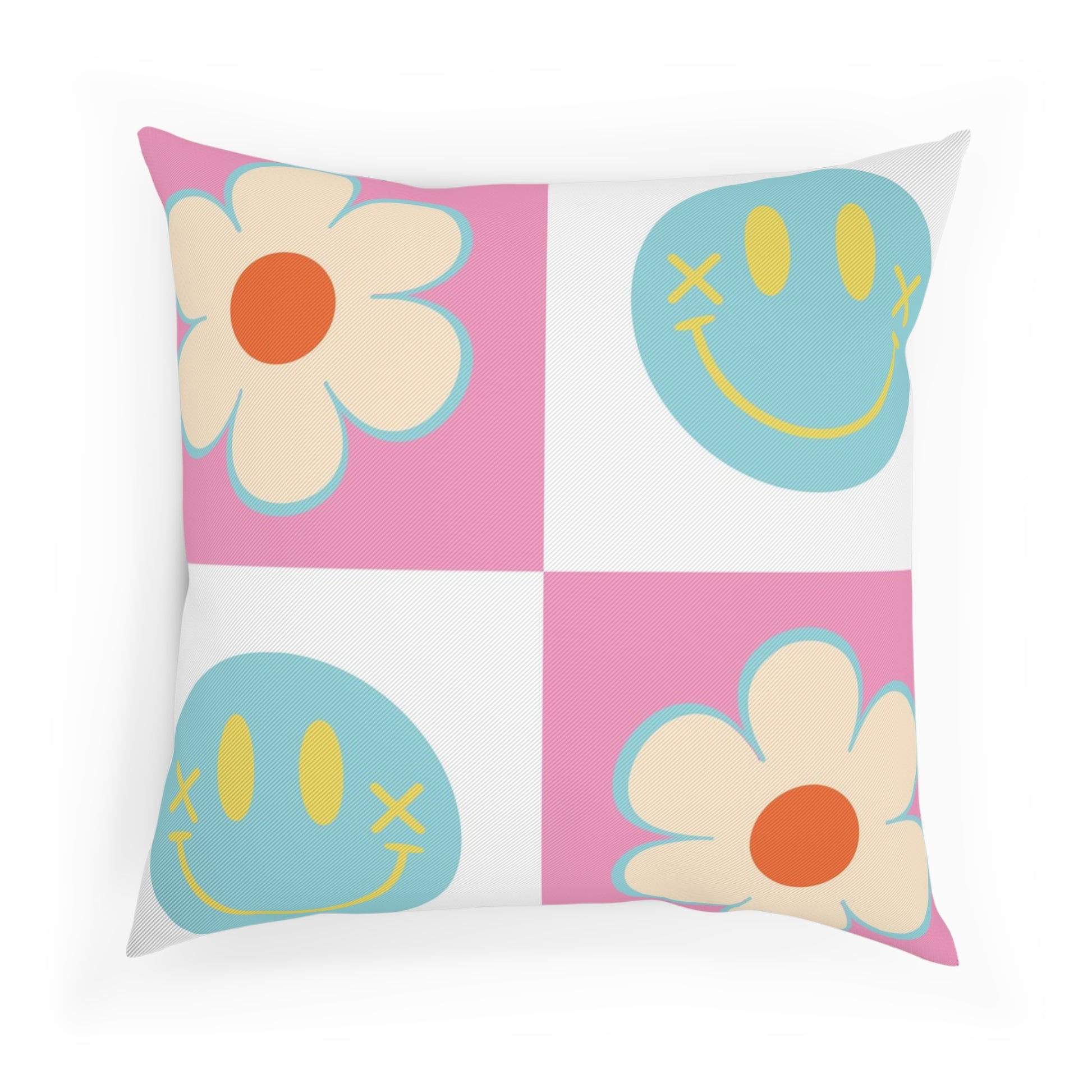 Madotsukis Grin Bloom Cushion, Artsulli - Art is Long, Life is Short, Home Decor, , , , , , , 