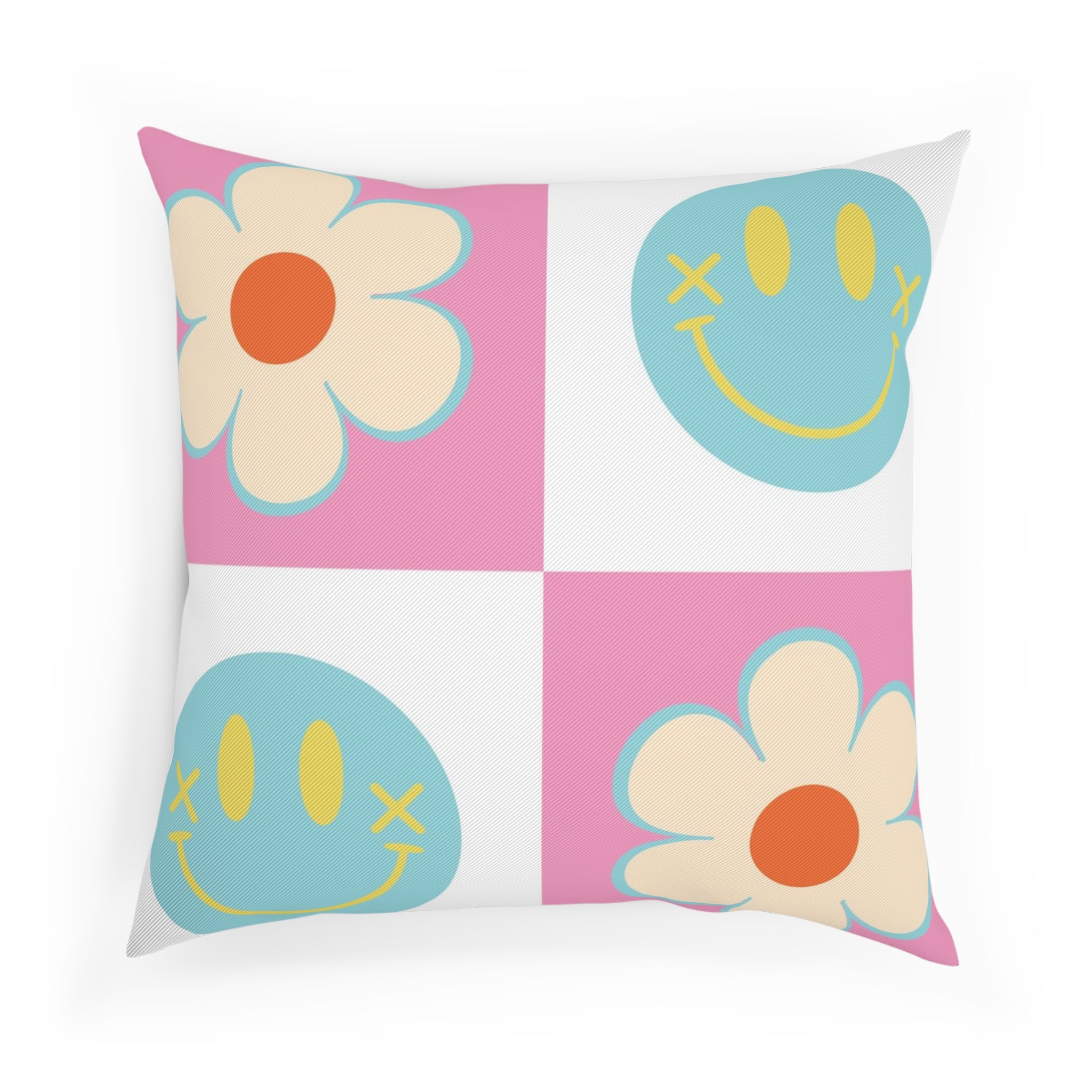 Madotsukis Grin Bloom Cushion, Artsulli - Art is Long, Life is Short, Home Decor, , , , , , , 