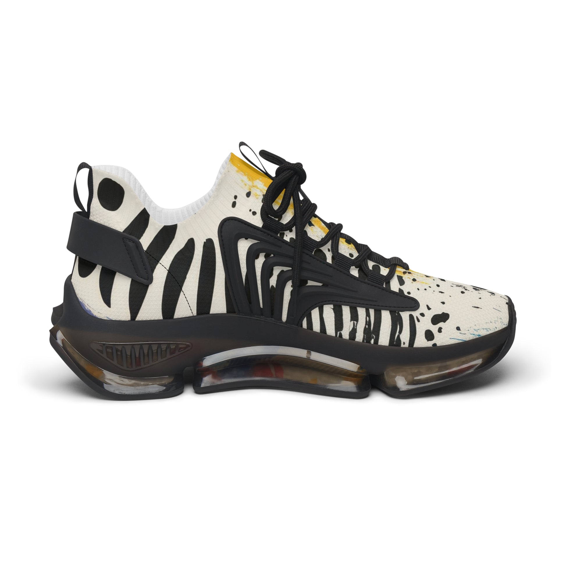 Rae Zebra Rhapsody Women's Mesh Sneakers, Artsulli - Art is Long, Life is Short, Shoes, , , , , , , 