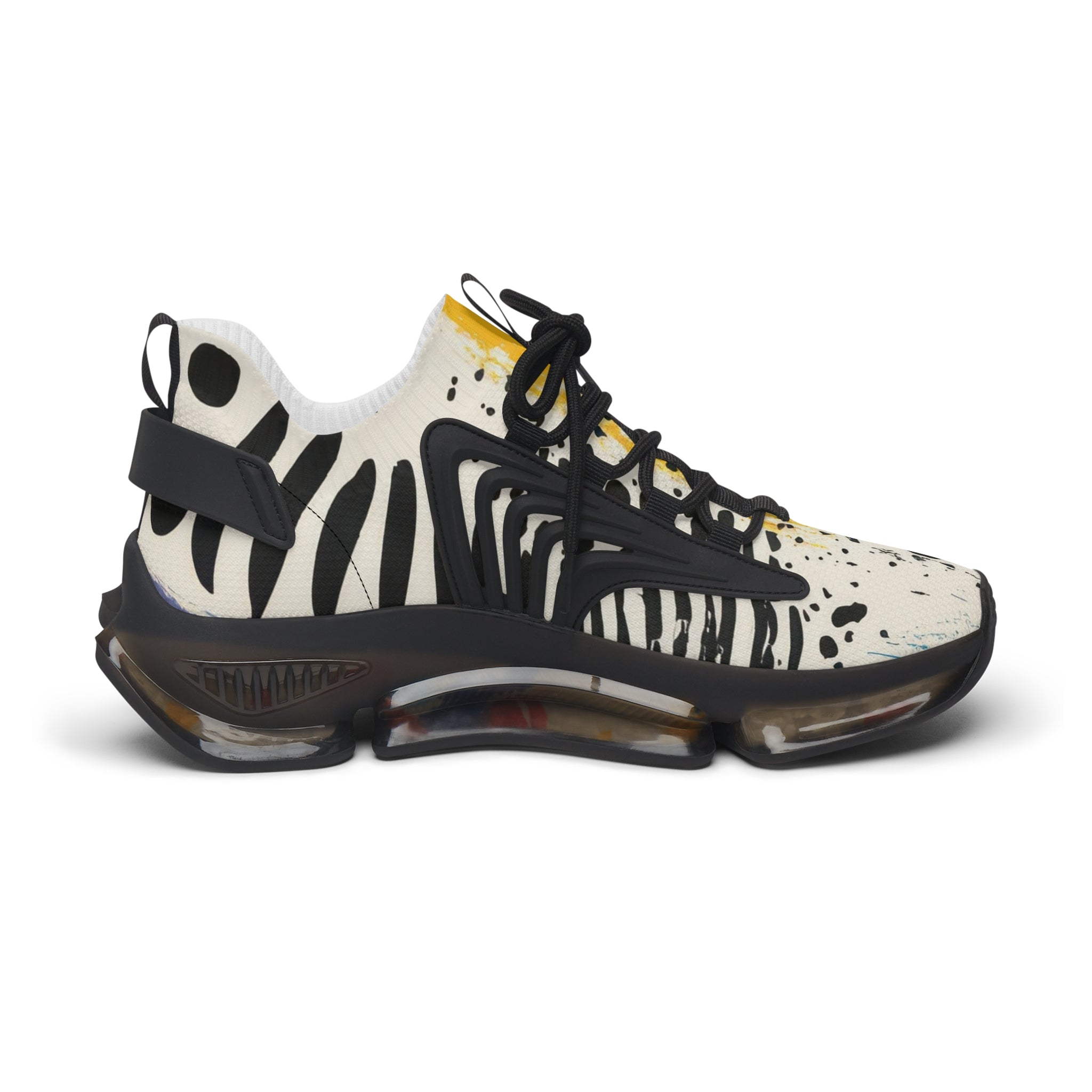 Rae Zebra Rhapsody Women's Mesh Sneakers, Artsulli - Art is Long, Life is Short, Shoes, , , , , , , 