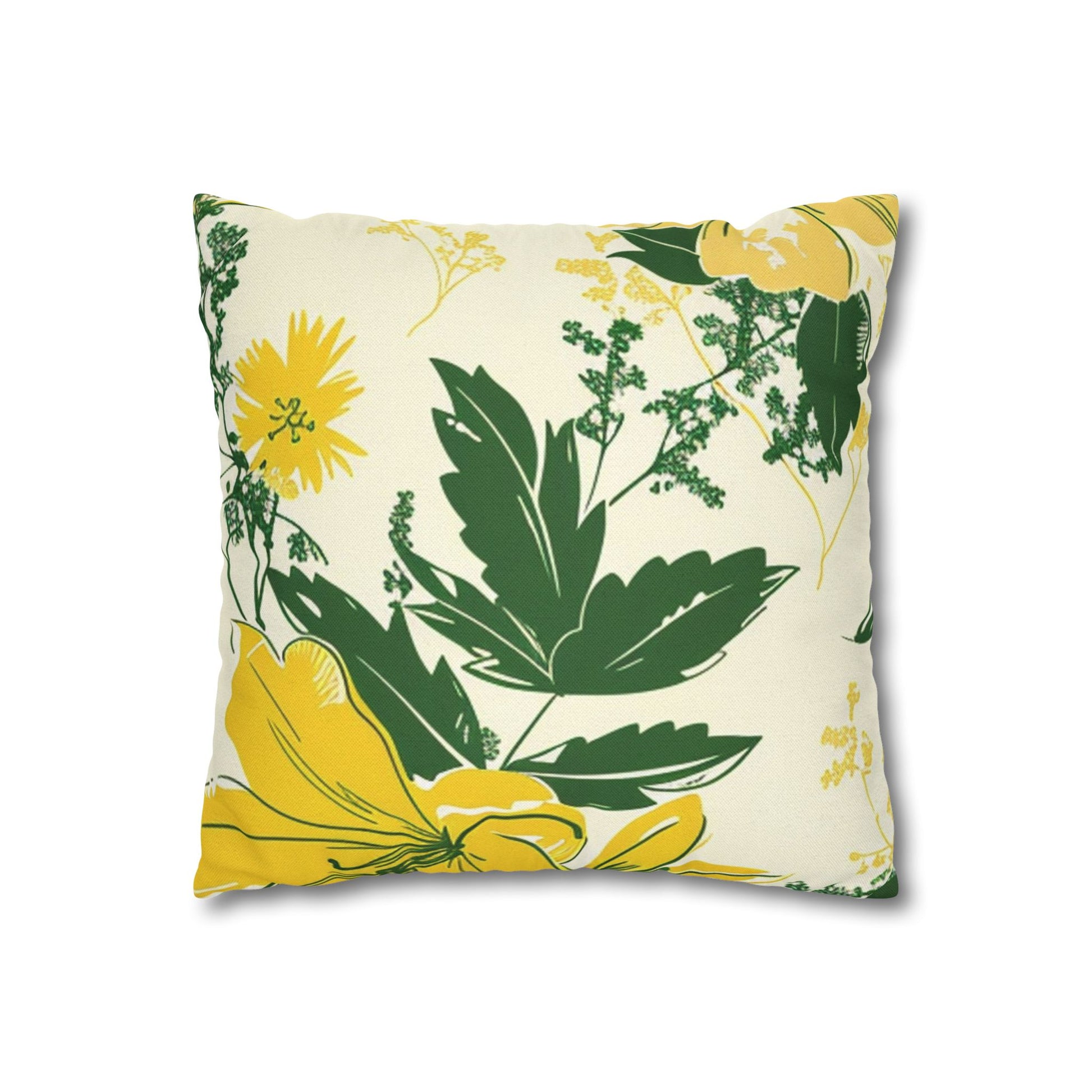 Spun Polyester Square Pillowcase, Artsulli - Art is Long, Life is Short, Home Decor, , , , , , , 