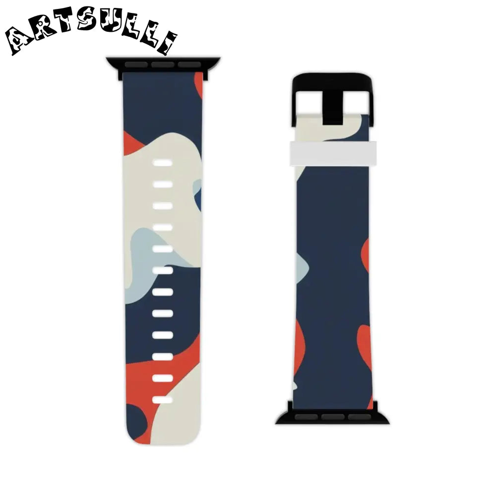 JAKKOUTTHEBXX Camo Ghosts Watch Band for Apple Watch JAKKOUTTHEBXX