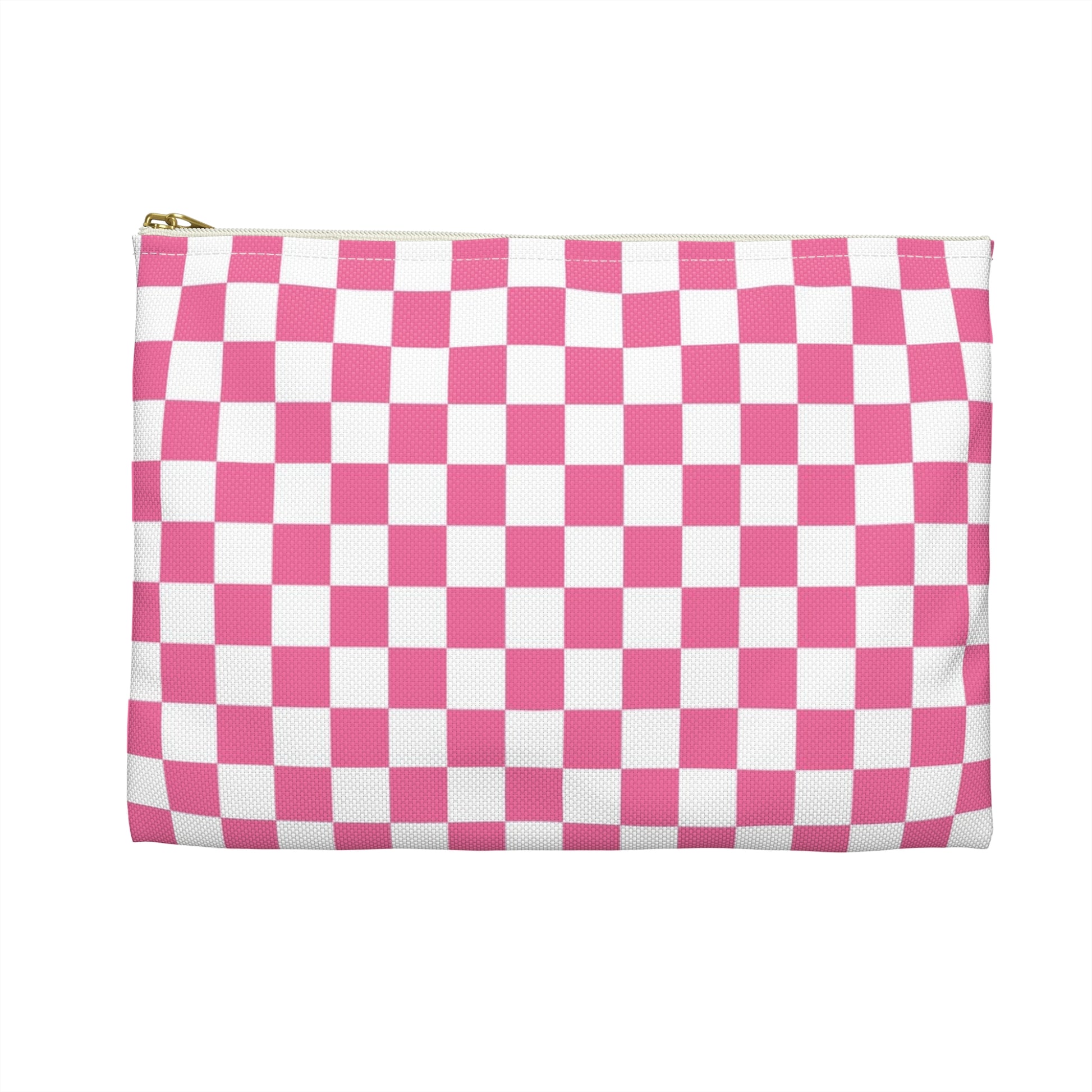 Yuyushiki Pink Check Accessory Pouch, Artsulli - Art is Long, Life is Short, Bags, , , , , , , 