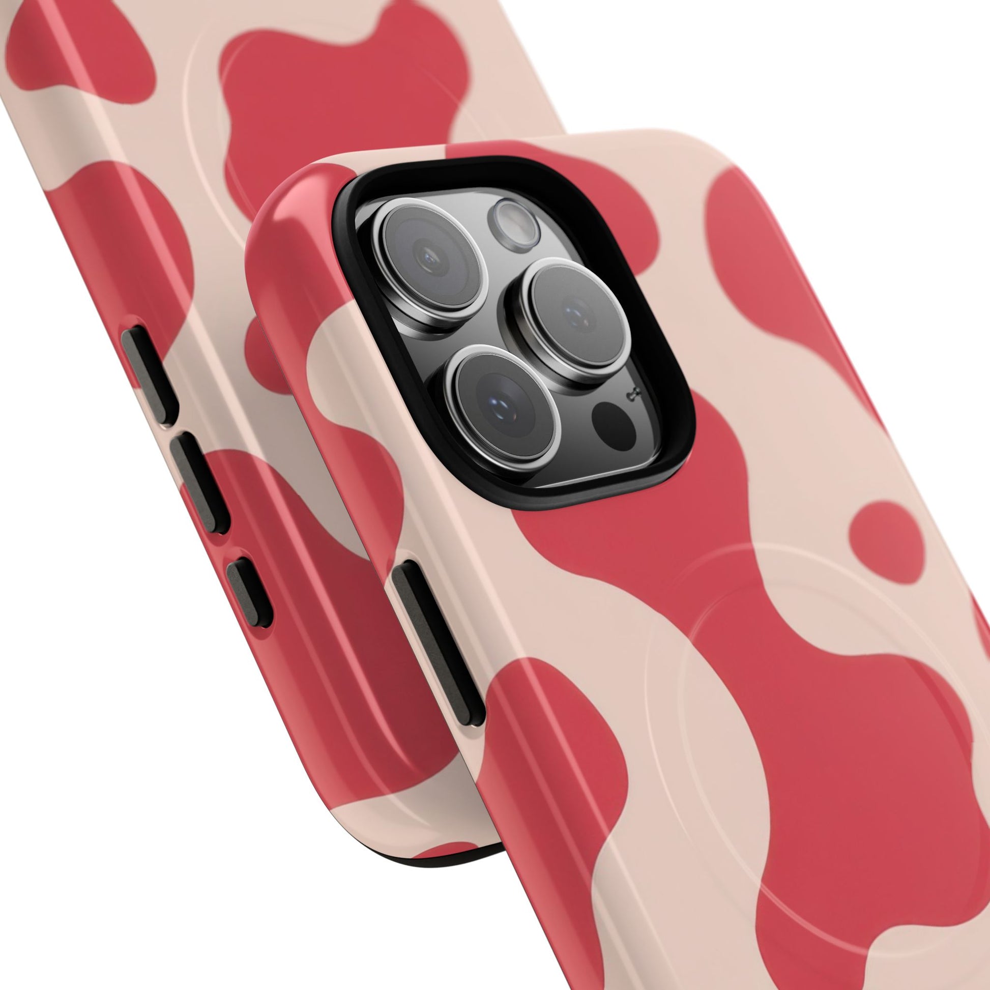 Red Jungle Cow Tough Magnetic Cases, Artsulli - Art is Long, Life is Short, Phone Case, , , , , , , 