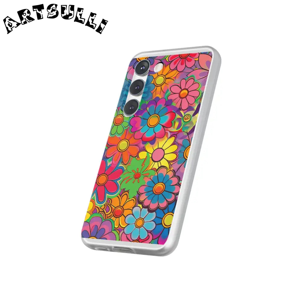 JAKKOUTTHEBXX Chromatic Daisy Dream Flexi Cases JAKKOUTTHEBXX