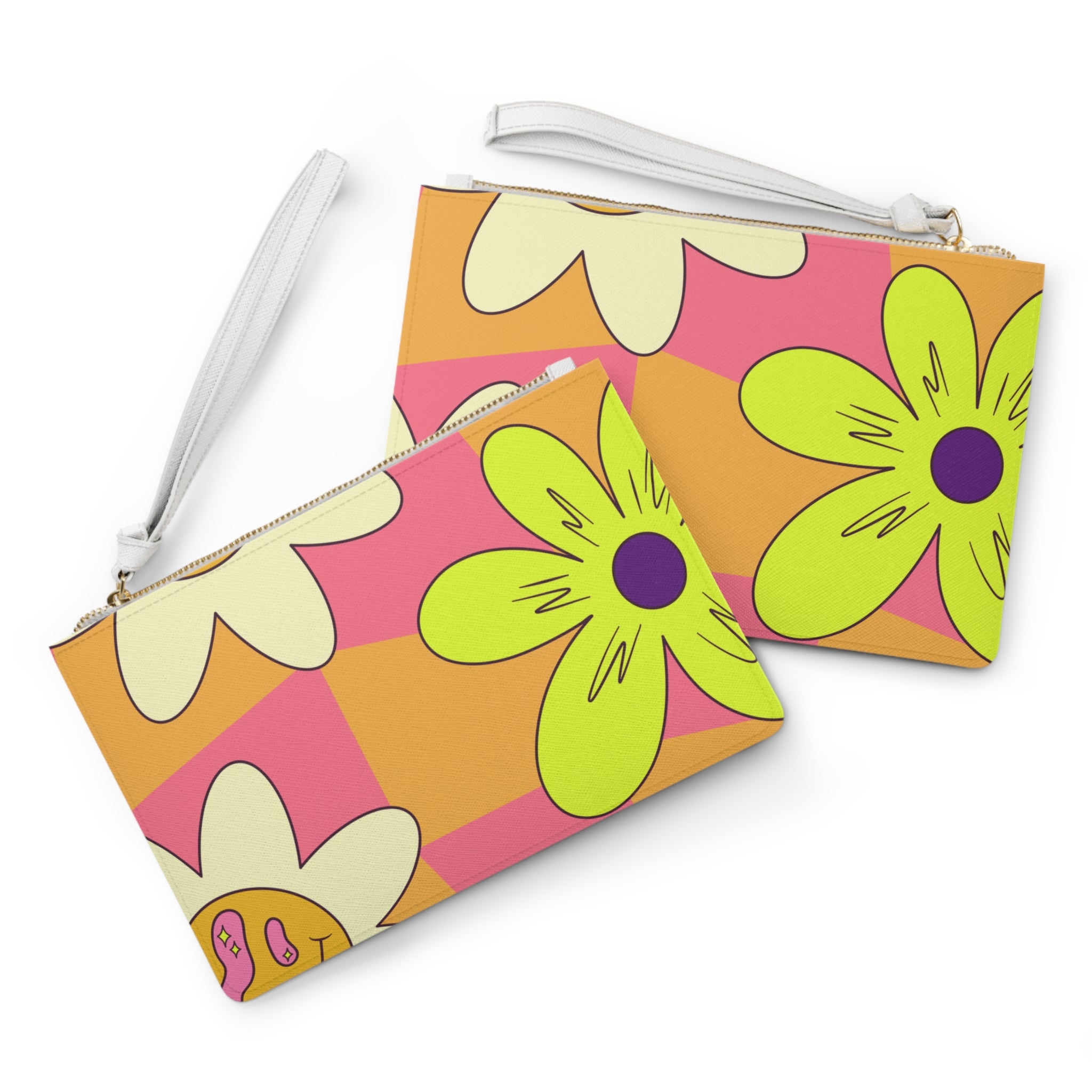 Trippy Sour Face Rave Clutch Bag, Artsulli - Art is Long, Life is Short, Bags, , , , , , , 