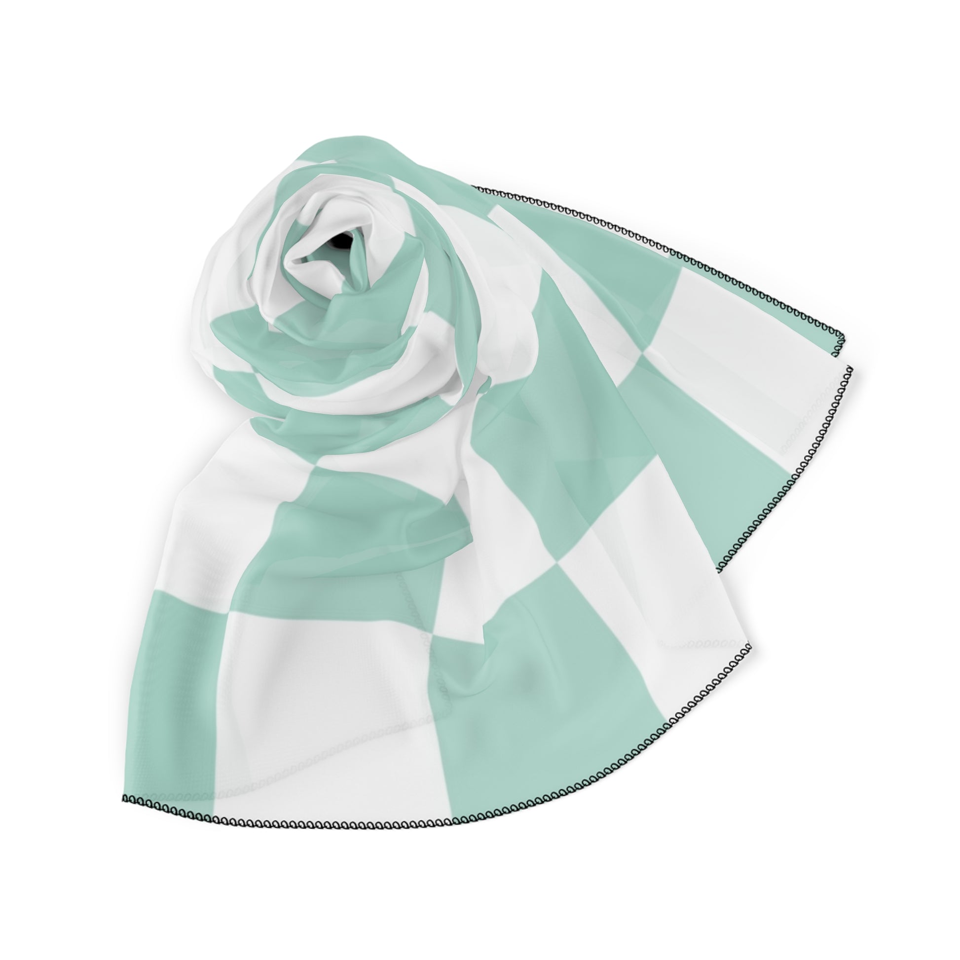 Chessboard Poly Scarf, Artsulli - Art is Long, Life is Short, Accessories, , , , , , , 