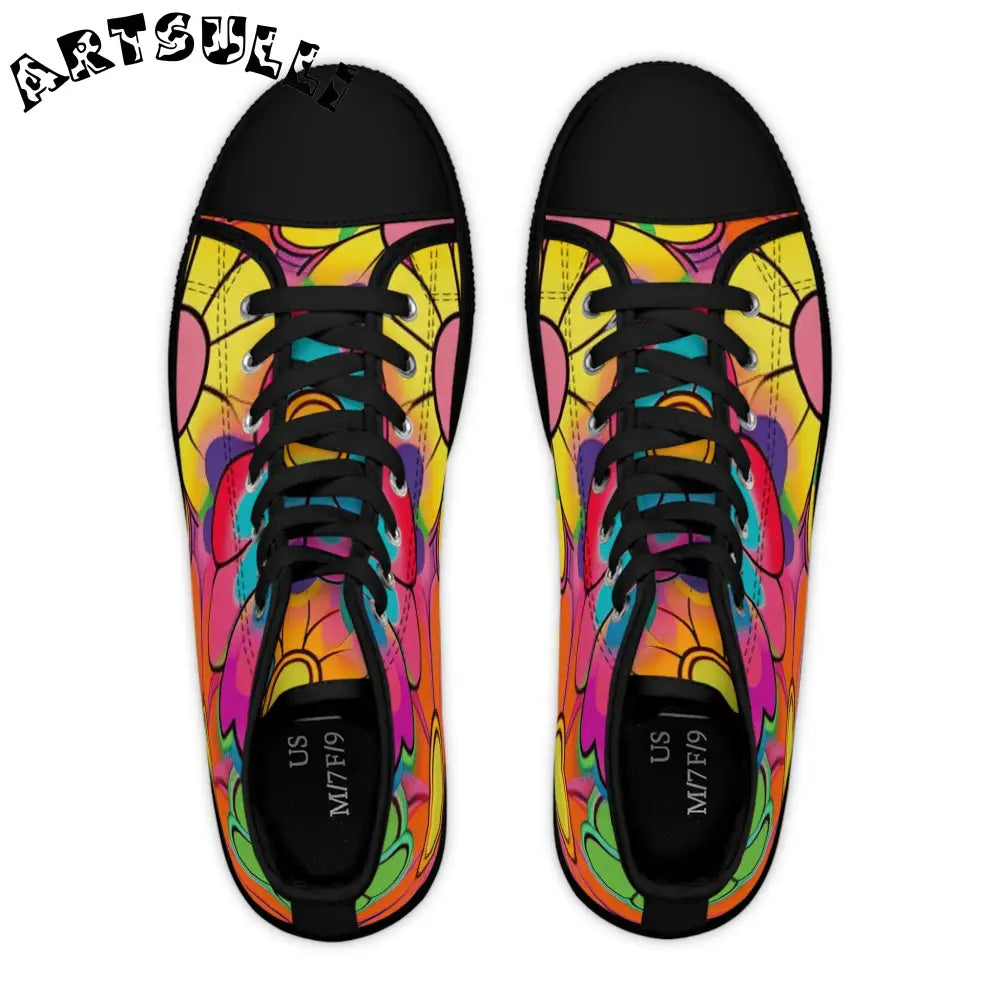 JAKKOUTTHEBXX Chromatic Daisy Dream II Women’s High Top Sneakers