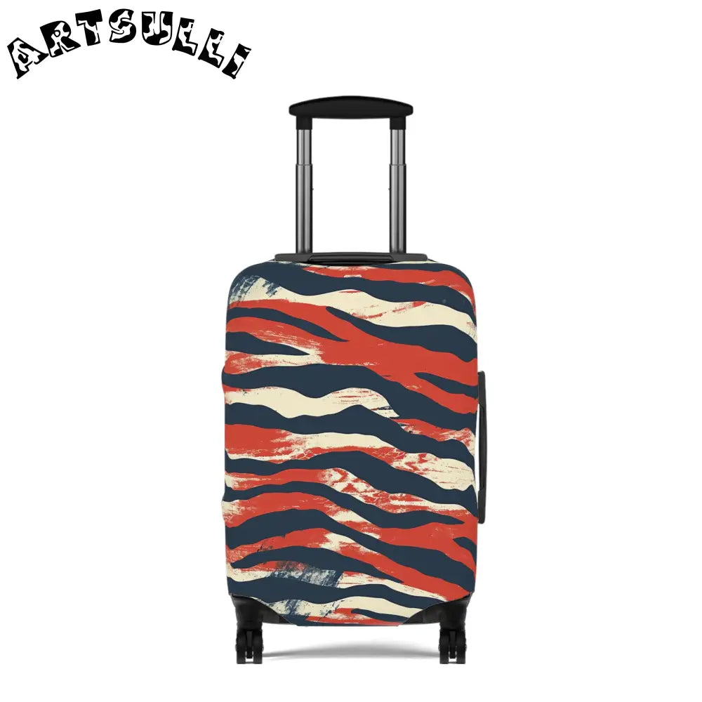 JAKKOUTTHEBXX Capricious Tiger Wave Luggage Cover JAKKOUTTHEBXX