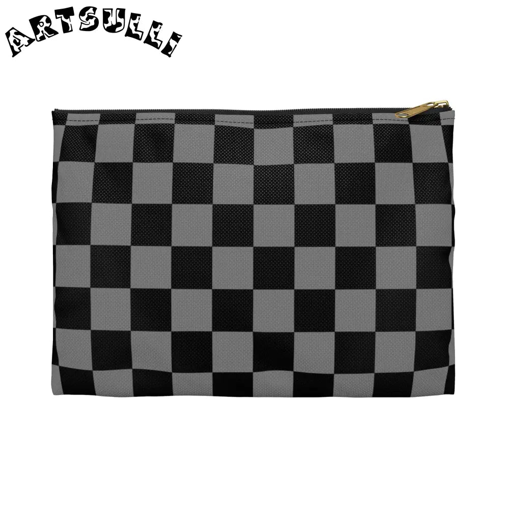 8K Void Surfer Accessory Pouch, Artsulli - Art is Long, Life is Short, Bags, Size, Small, Color, Black zipper, , , 10105017735940565849