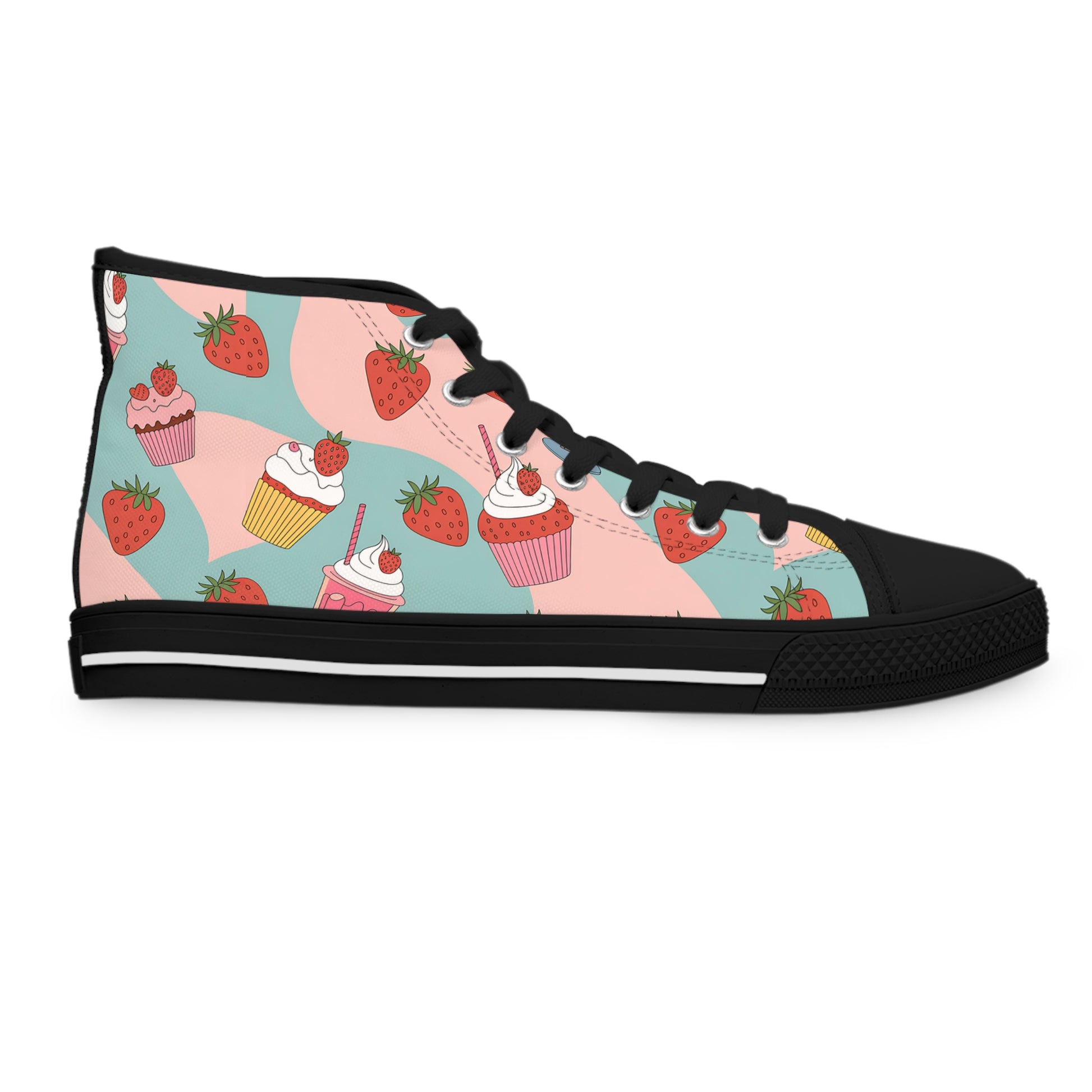 Women's High Top Sneakers, Artsulli - Art is Long, Life is Short, Shoes, , , , , , , 
