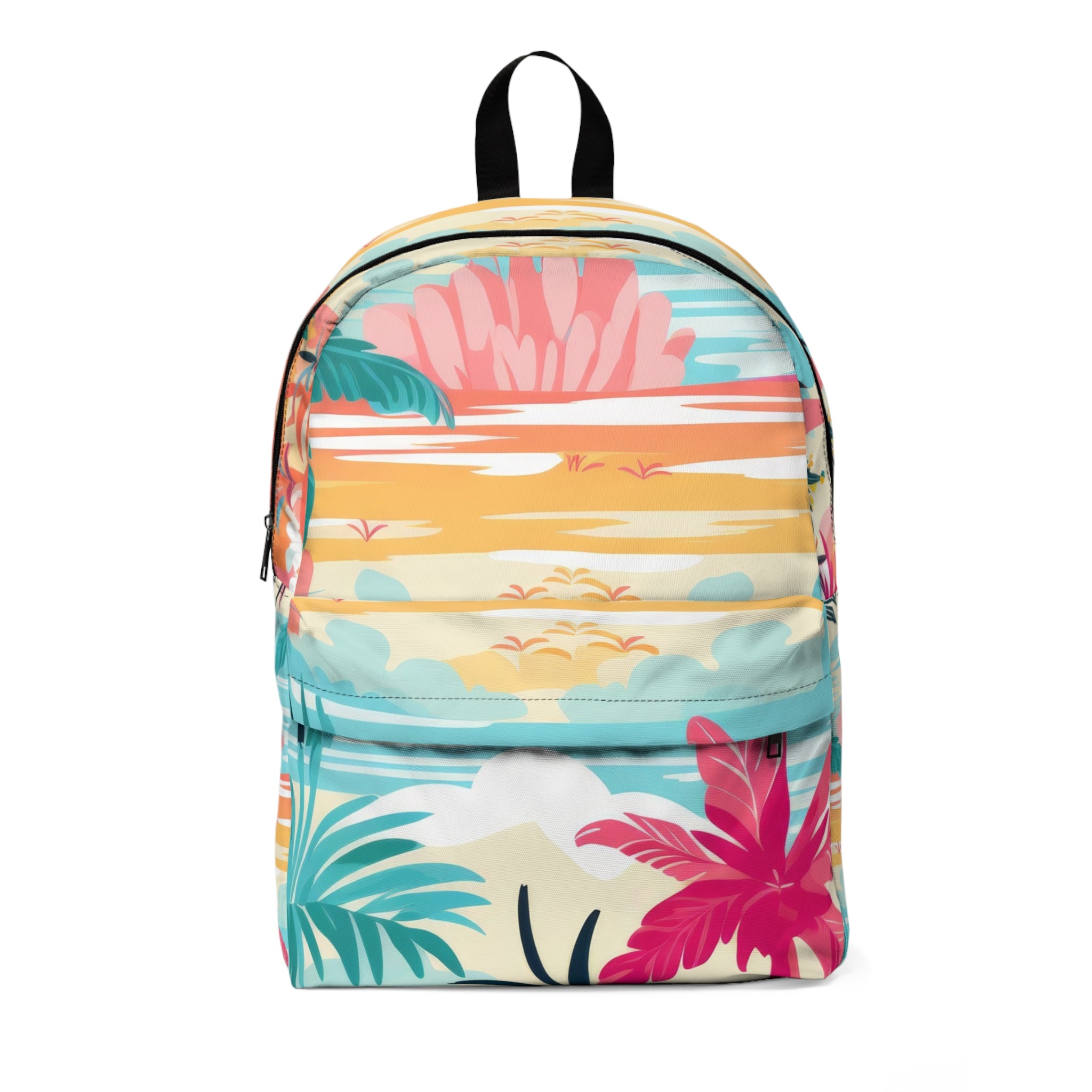 Afshar Island Dream Unisex Classic Backpack, Artsulli - Art is Long, Life is Short, Bags, Size, One size, , , , , 91320949052706135260