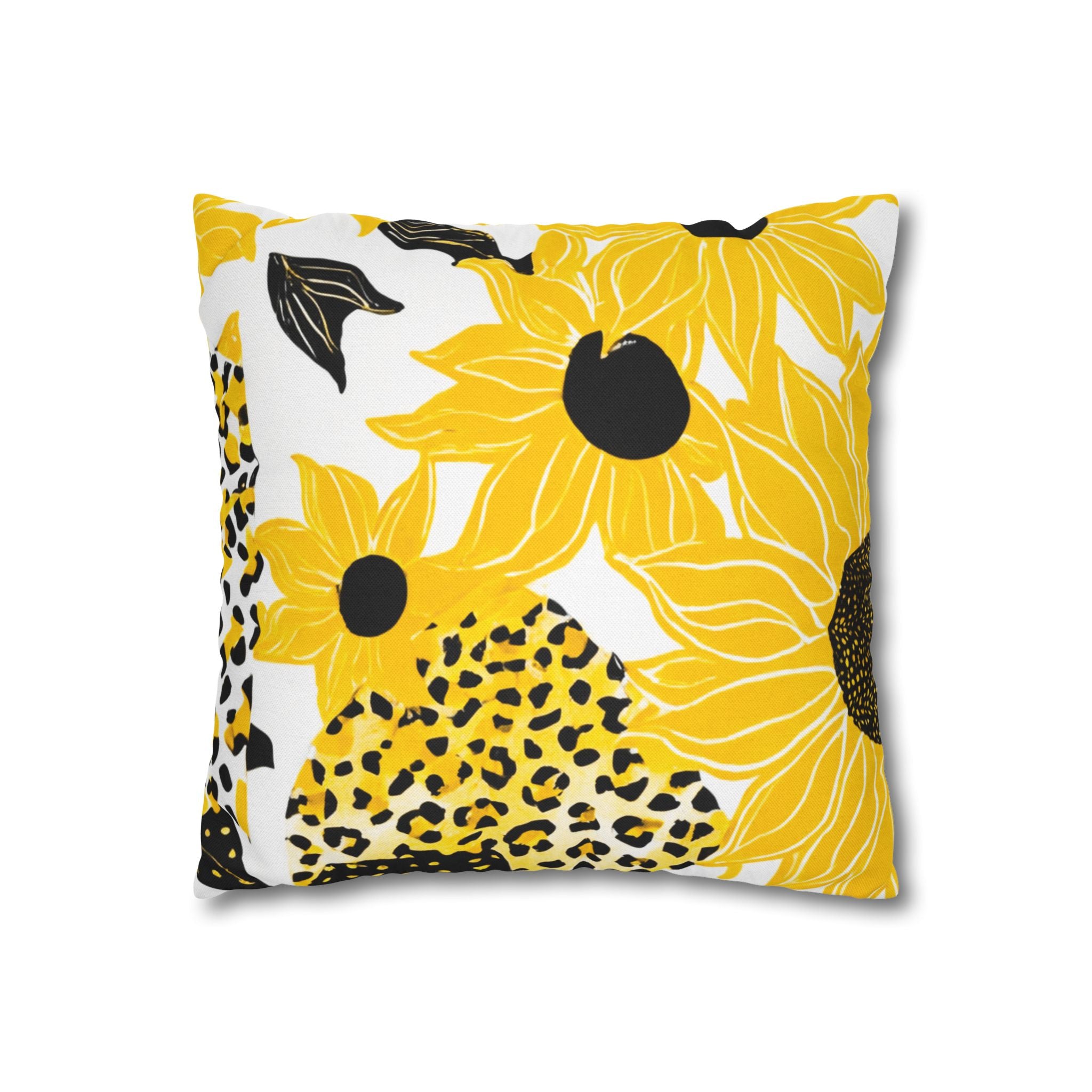 Spun Polyester Square Pillowcase, Artsulli - Art is Long, Life is Short, Home Decor, , , , , , , 