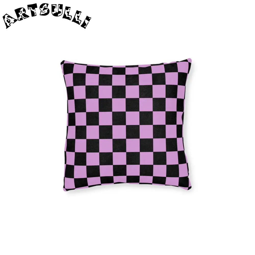 JAKKOUTTHEBXX Pixel Punk Vision Square Pillow JAKKOUTTHEBXX Artsulli