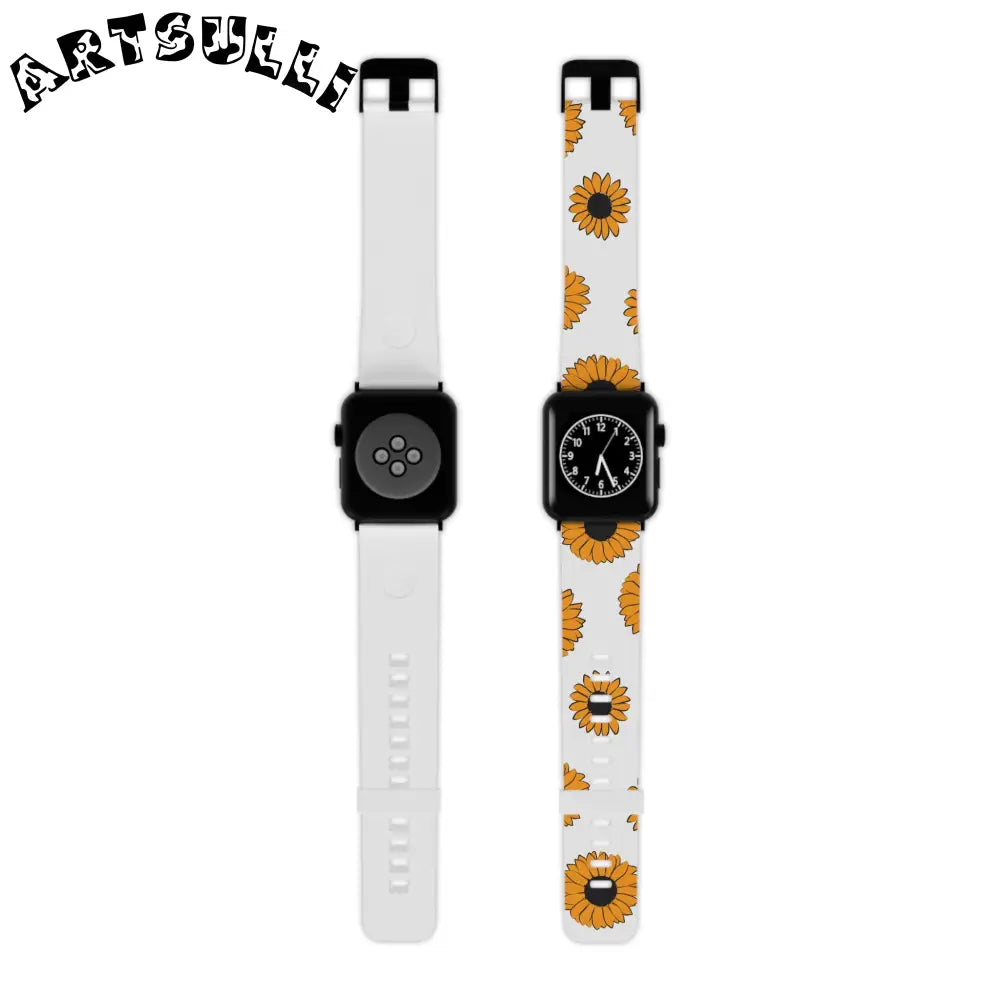 JAKKOUTTHEBXX Sunflowers Watch Band for Apple Watch JAKKOUTTHEBXX