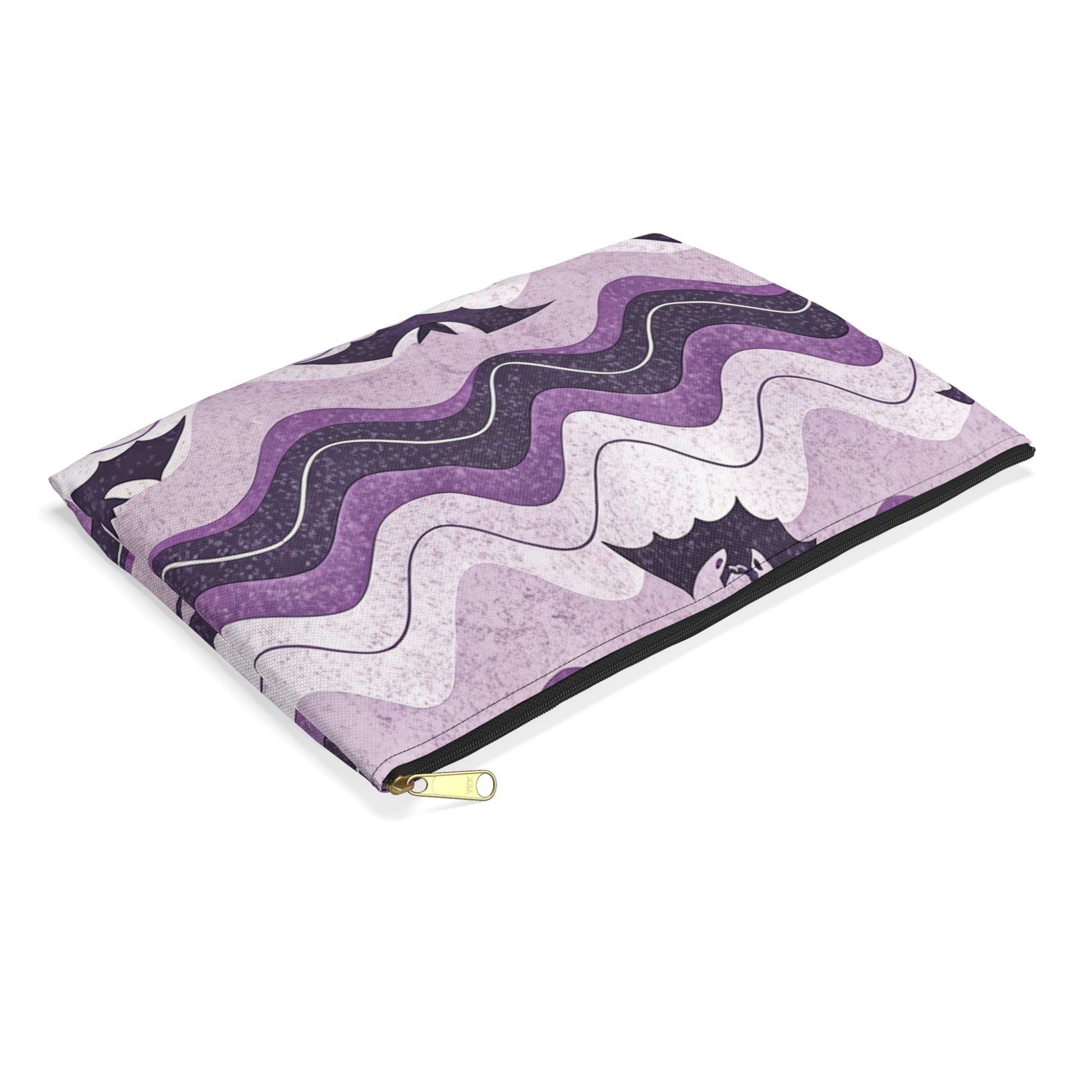 Bat Wave Accessory Pouch, Artsulli - Art is Long, Life is Short, Bags, , , , , , , 