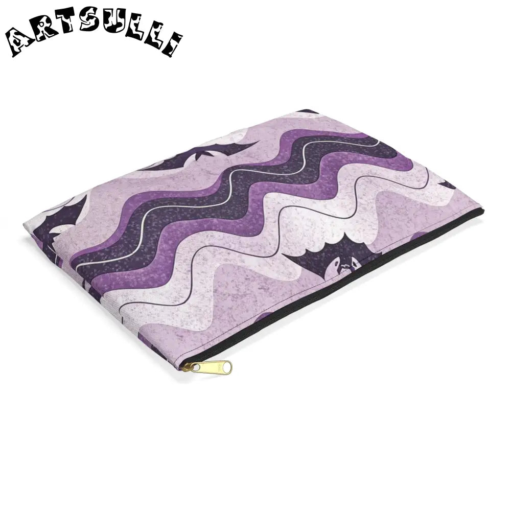 JAKKOUTTHEBXX Bat Wave Accessory Pouch JAKKOUTTHEBXX Artsulli - Art