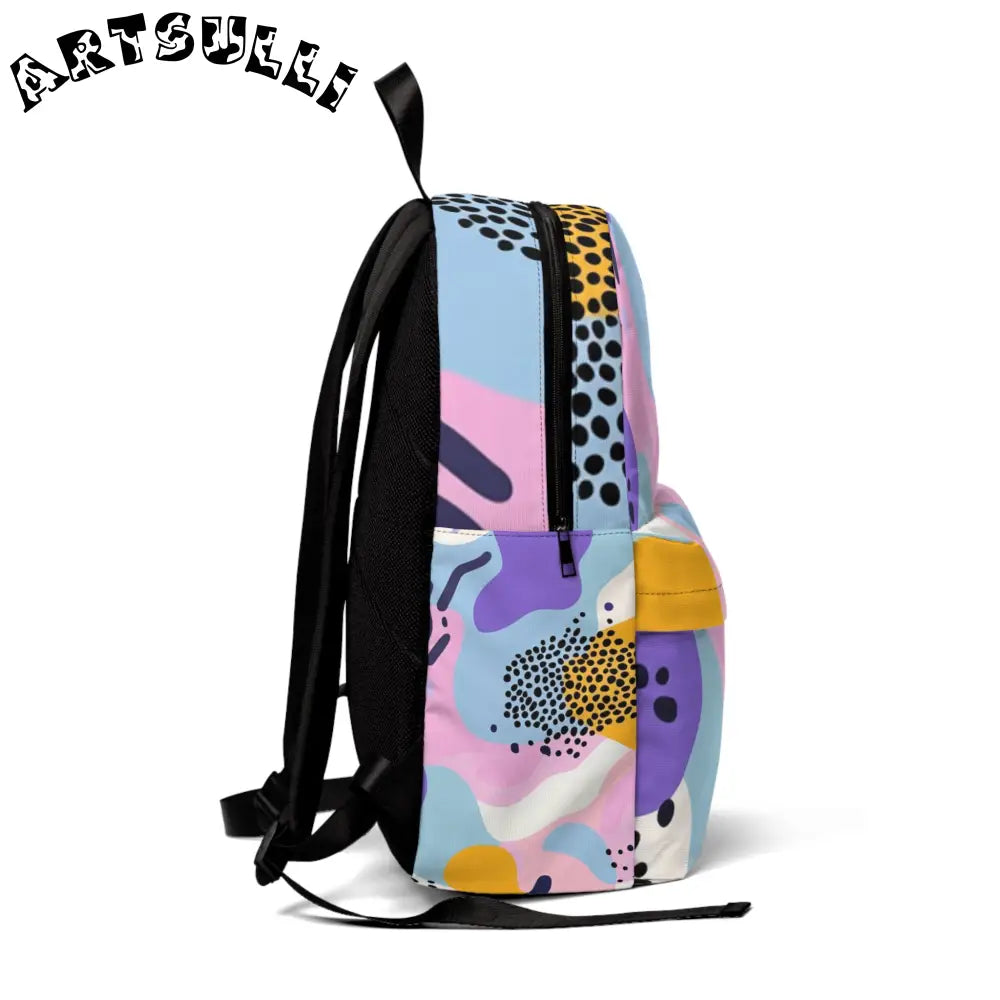 JAKKOUTTHEBXX Colorful Abstract Dots and Shapes Unisex Classic