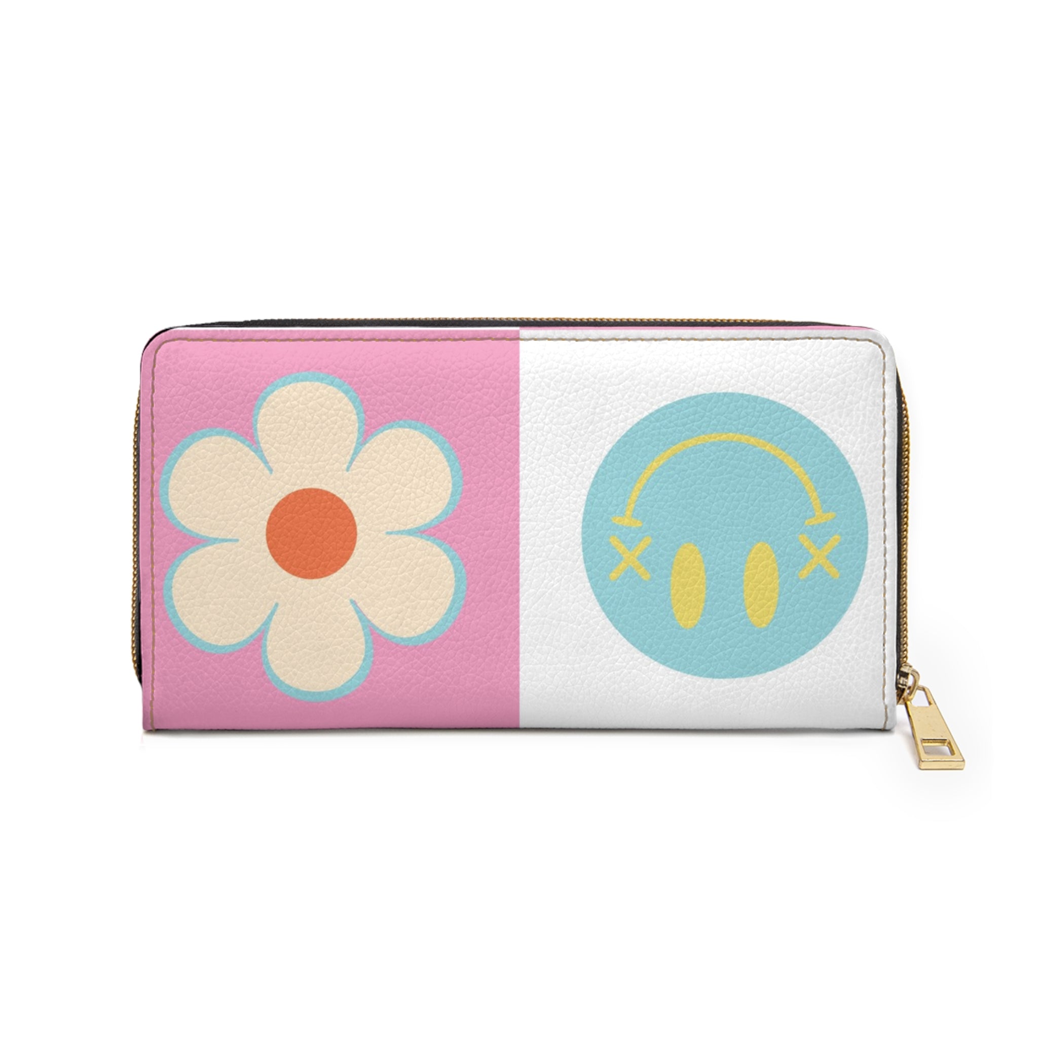 Madotsukis Grin Bloom Zipper Wallet, Artsulli - Art is Long, Life is Short, Accessories, , , , , , , 