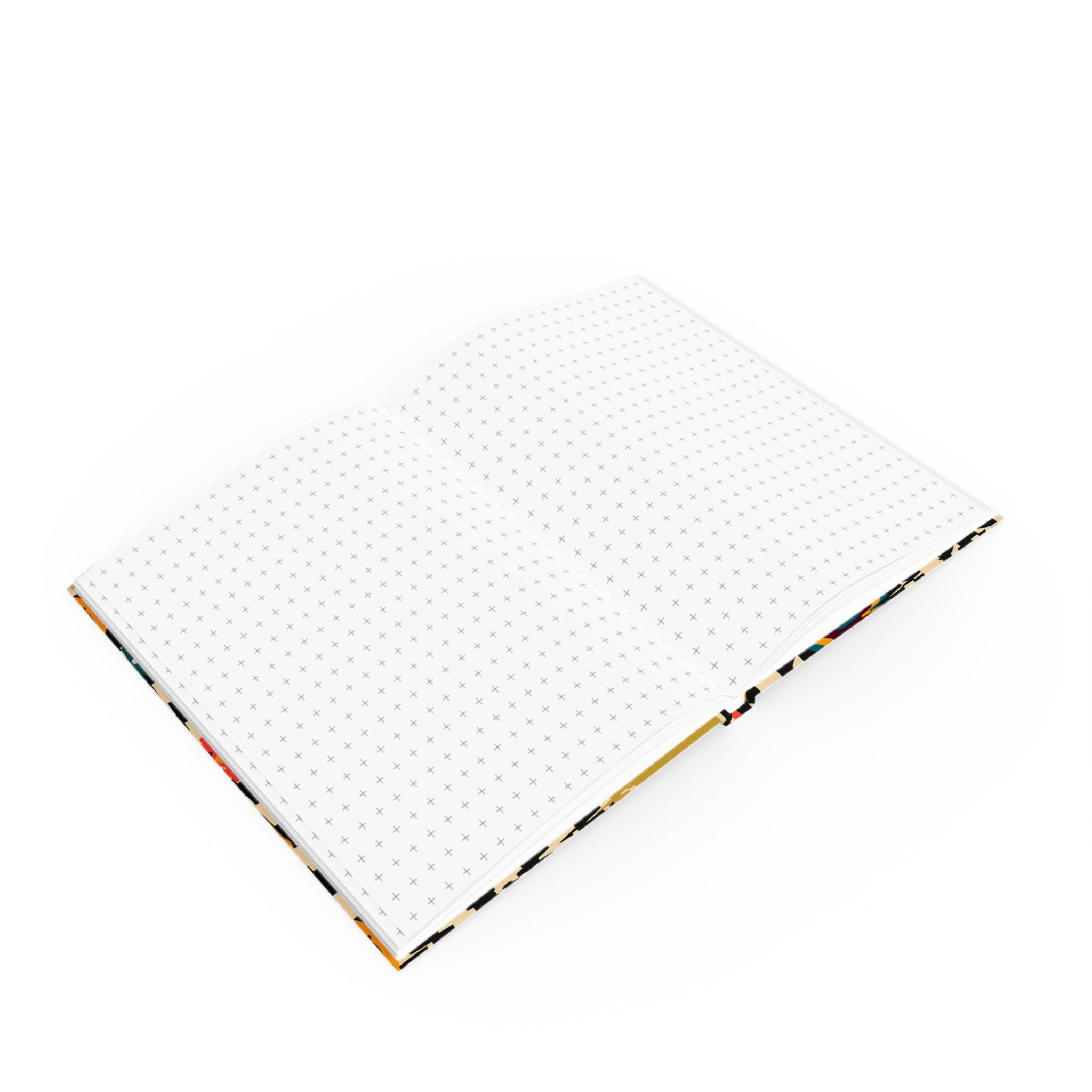 Trippy x Wavy Checkerboard x Smiley Face x Rainbow x Flowers Multi-Color Hard Backed Journal, Artsulli - Art is Long, Life is Short, Paper products, , , , , , , 
