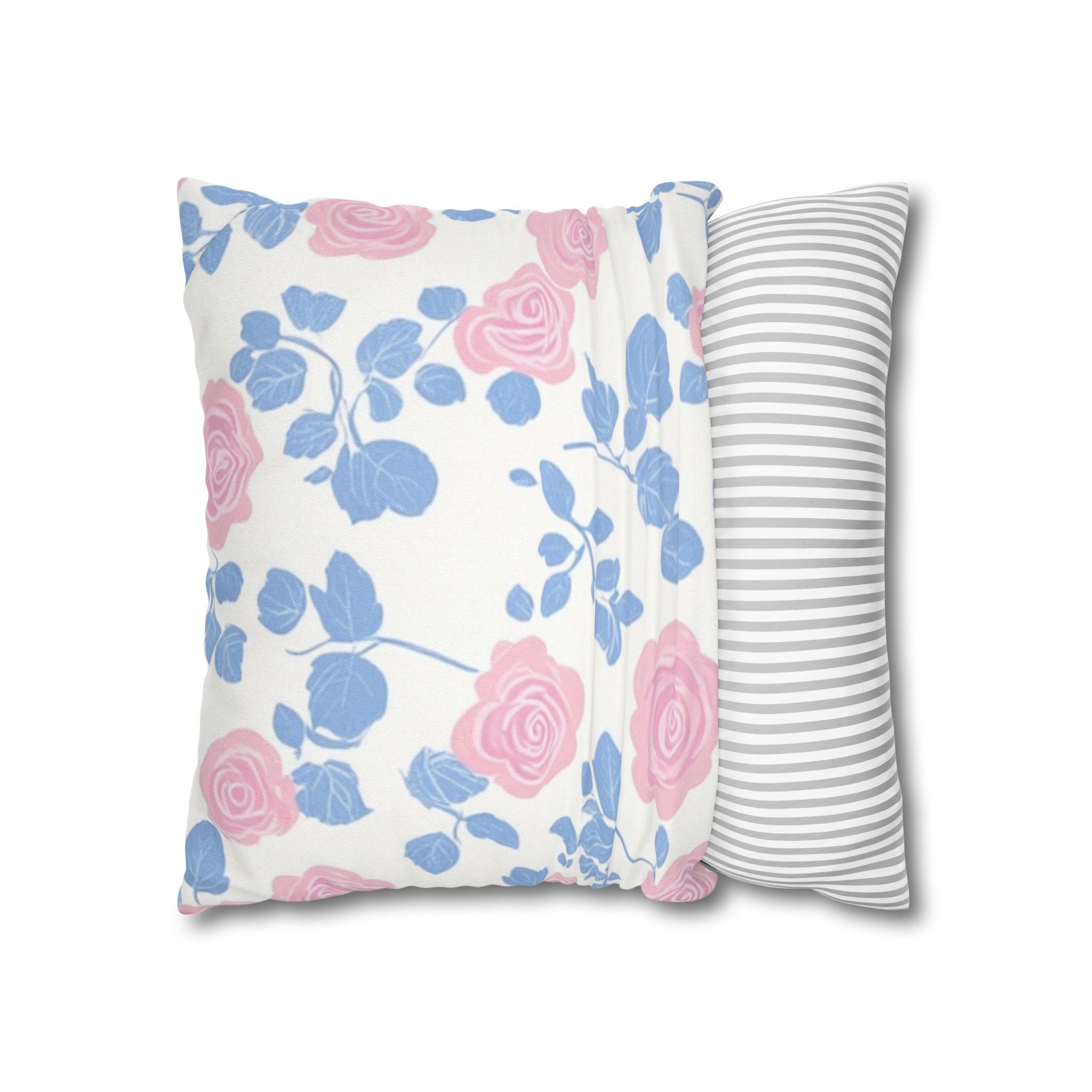 Spun Polyester Square Pillowcase