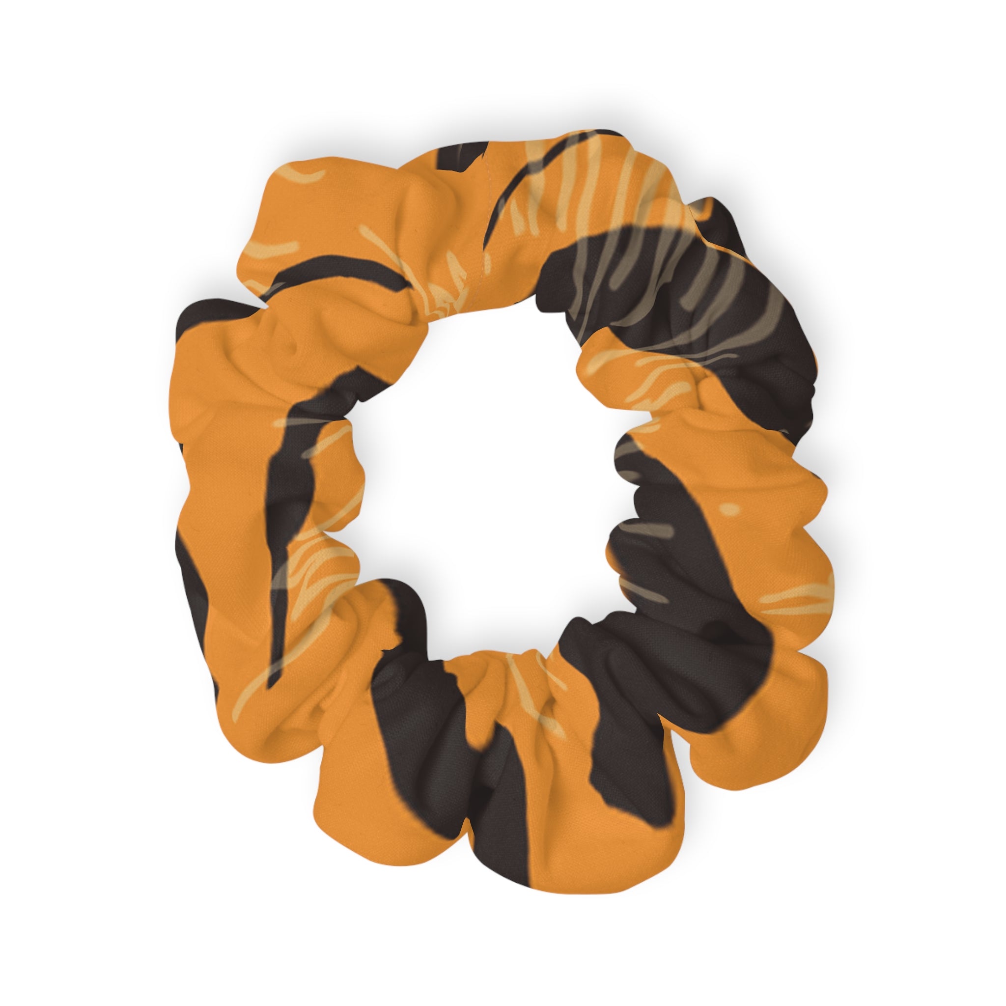 Tiger Scratches Orange & Black Scrunchie, Artsulli - Art is Long, Life is Short, Accessories, Size, 4'' × 4'', , , , , 13041961660136