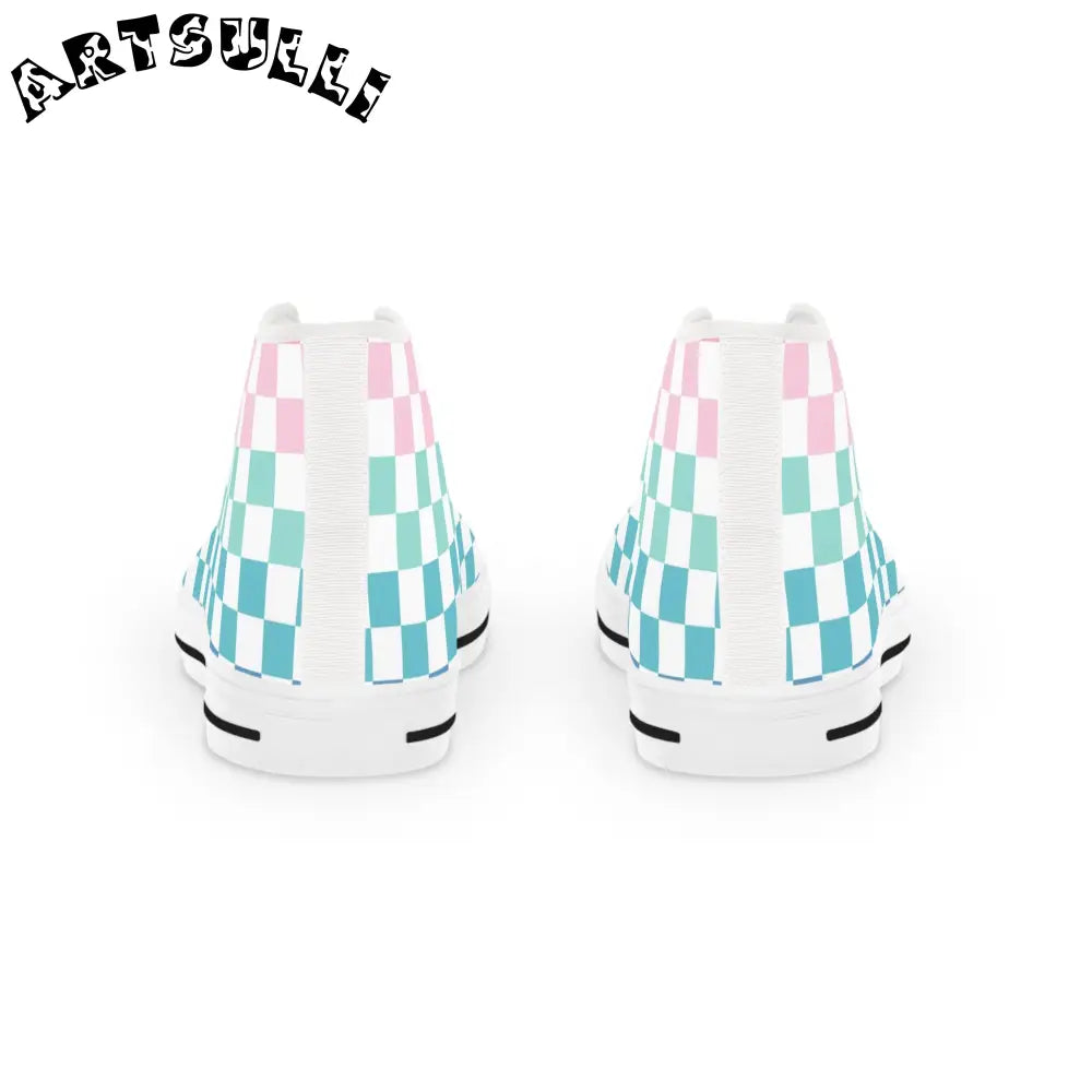 JAKKOUTTHEBXX Vaporwave Rainbow Checkerboard II Multi-Color Men’s
