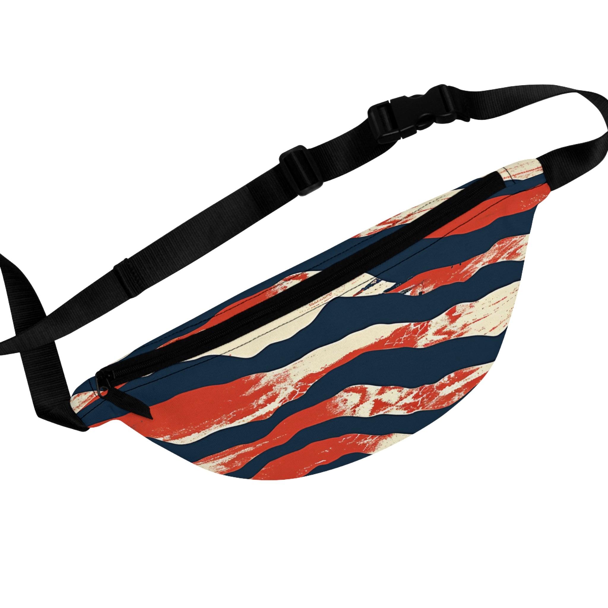 Camo Tiger Stripes Fanny Pack, Artsulli - Art is Long, Life is Short, Bags, Size, One size, , , , , 17534664992048