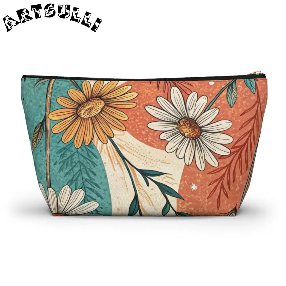 JAKKOUTTHEBXX Retro Daisy Dream II Accessory Pouch w T-bottom