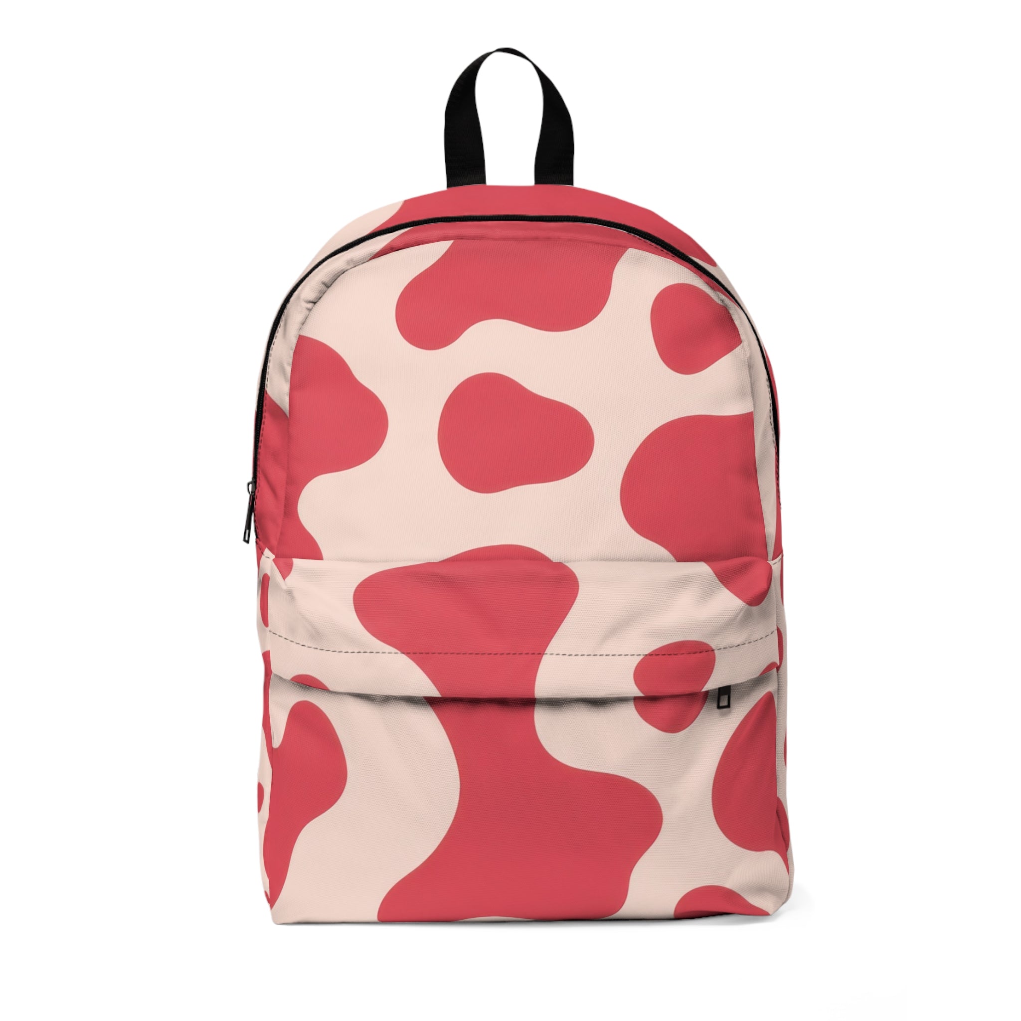 Red Jungle Cow Unisex Classic Backpack, Artsulli - Art is Long, Life is Short, Bags, Size, One size, , , , , 58773616374997703232