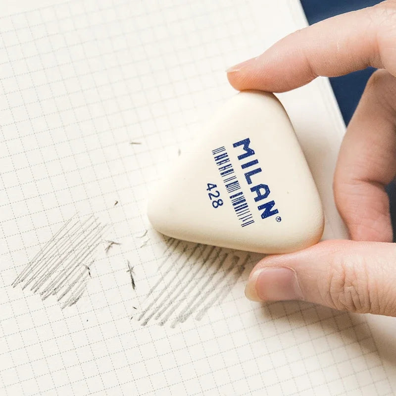 1pcs Sketch Drawing Erasing Cute Students Eraser Triangle Rubber Erasers for Pencil Stationery Office School Fine Art Supplies