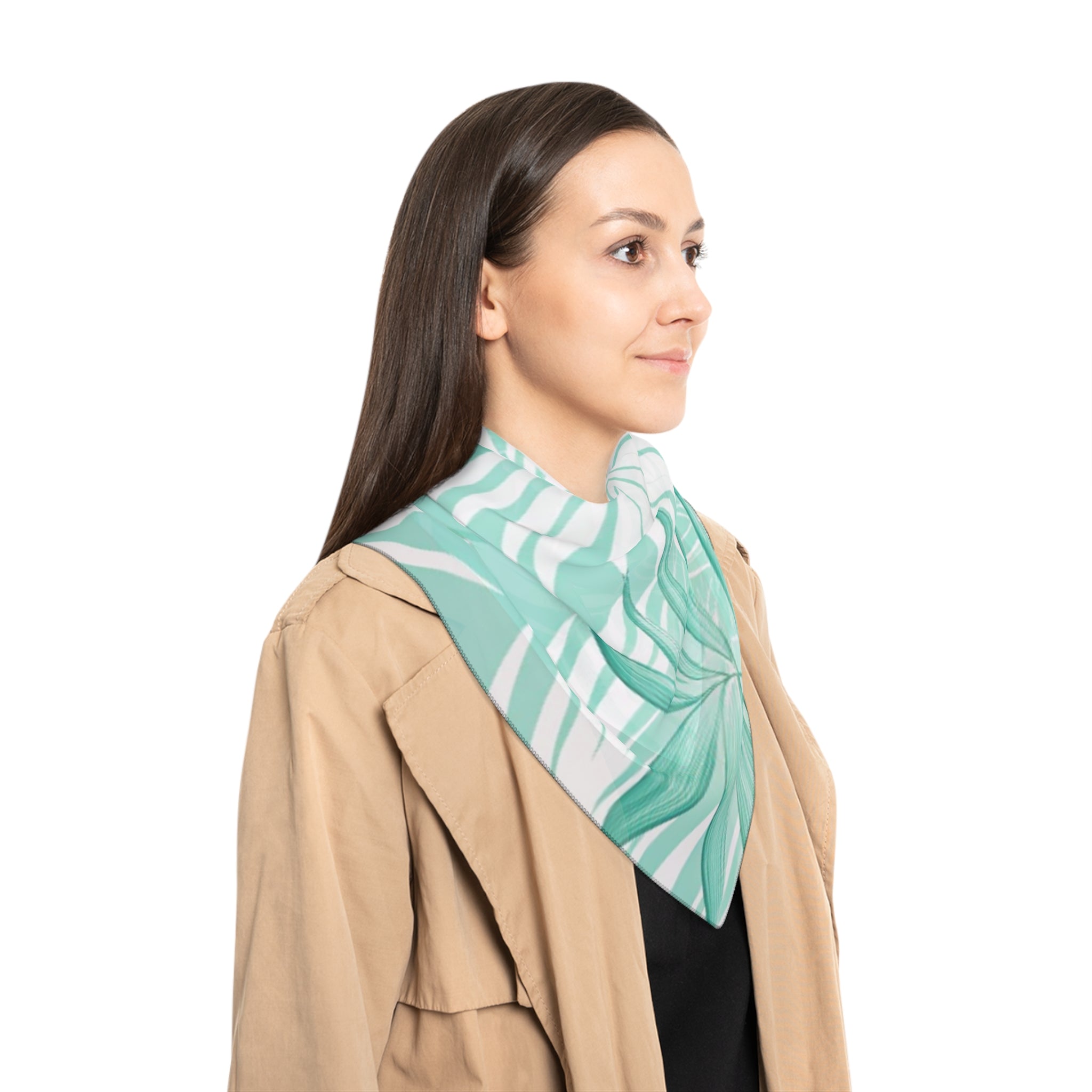 Versace Palm Poly Scarf, Artsulli - Art is Long, Life is Short, Accessories, , , , , , , 