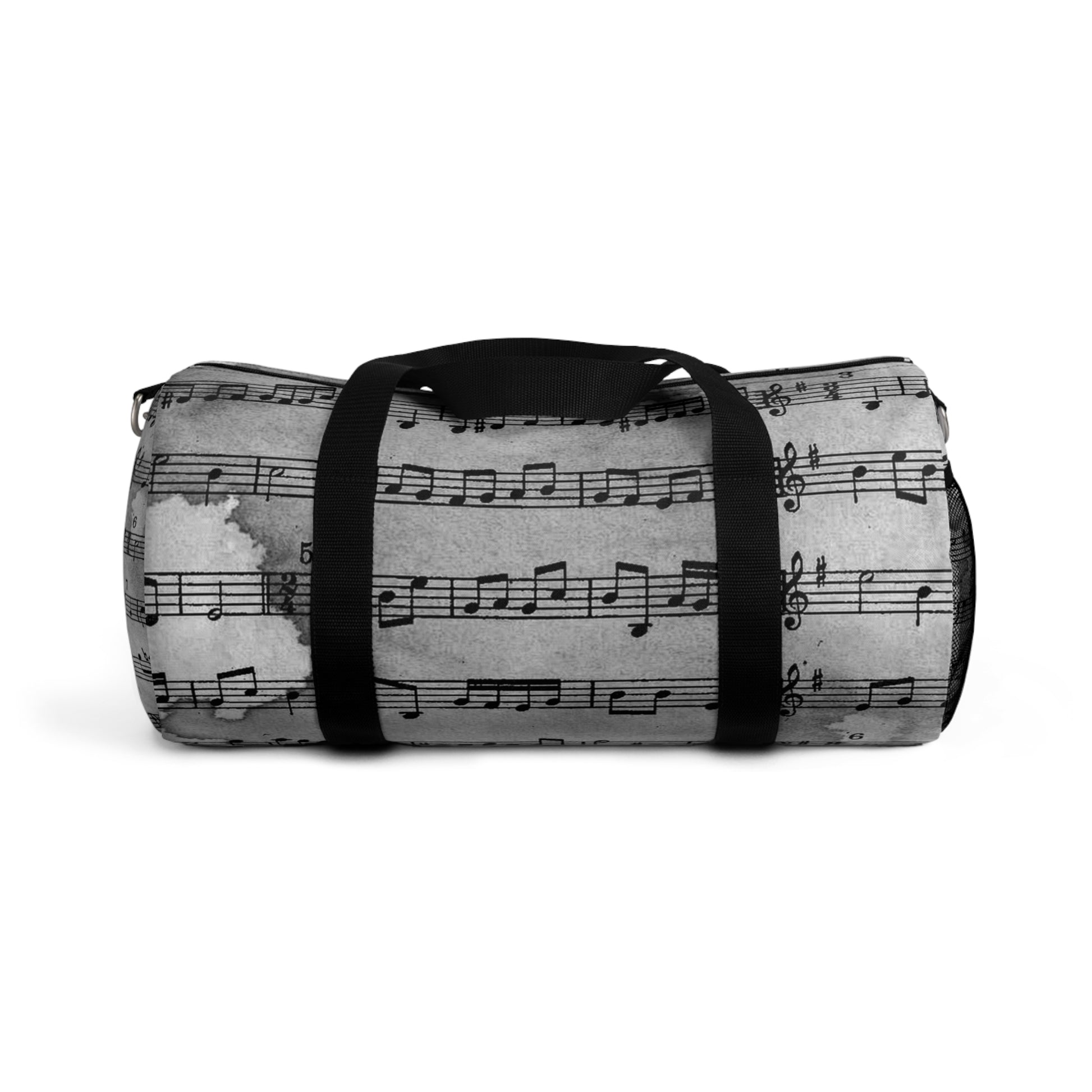 Drip Spill Type Beat Sheet Music Black Duffel Bag, Artsulli - Art is Long, Life is Short, Bags, Size, Small, , , , , 23309993595870761452