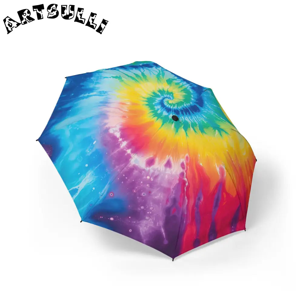 JAKKOUTTHEBXX Tie-Dye Rainbow Umbrella 2025