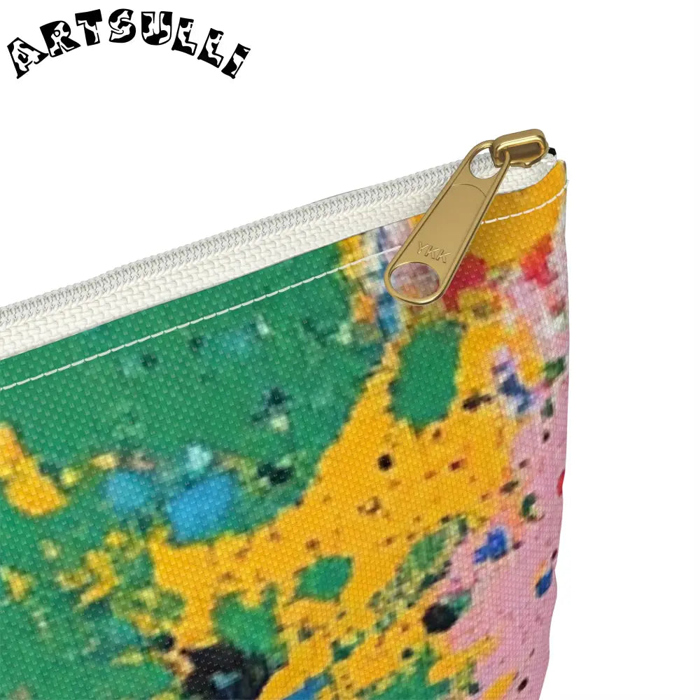 JAKKOUTTHEBXX The Colors Of Paint Splatter Accessory Pouch