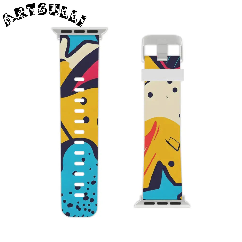 JAKKOUTTHEBXX Comic x Pop Art Watch Band for Apple Watch