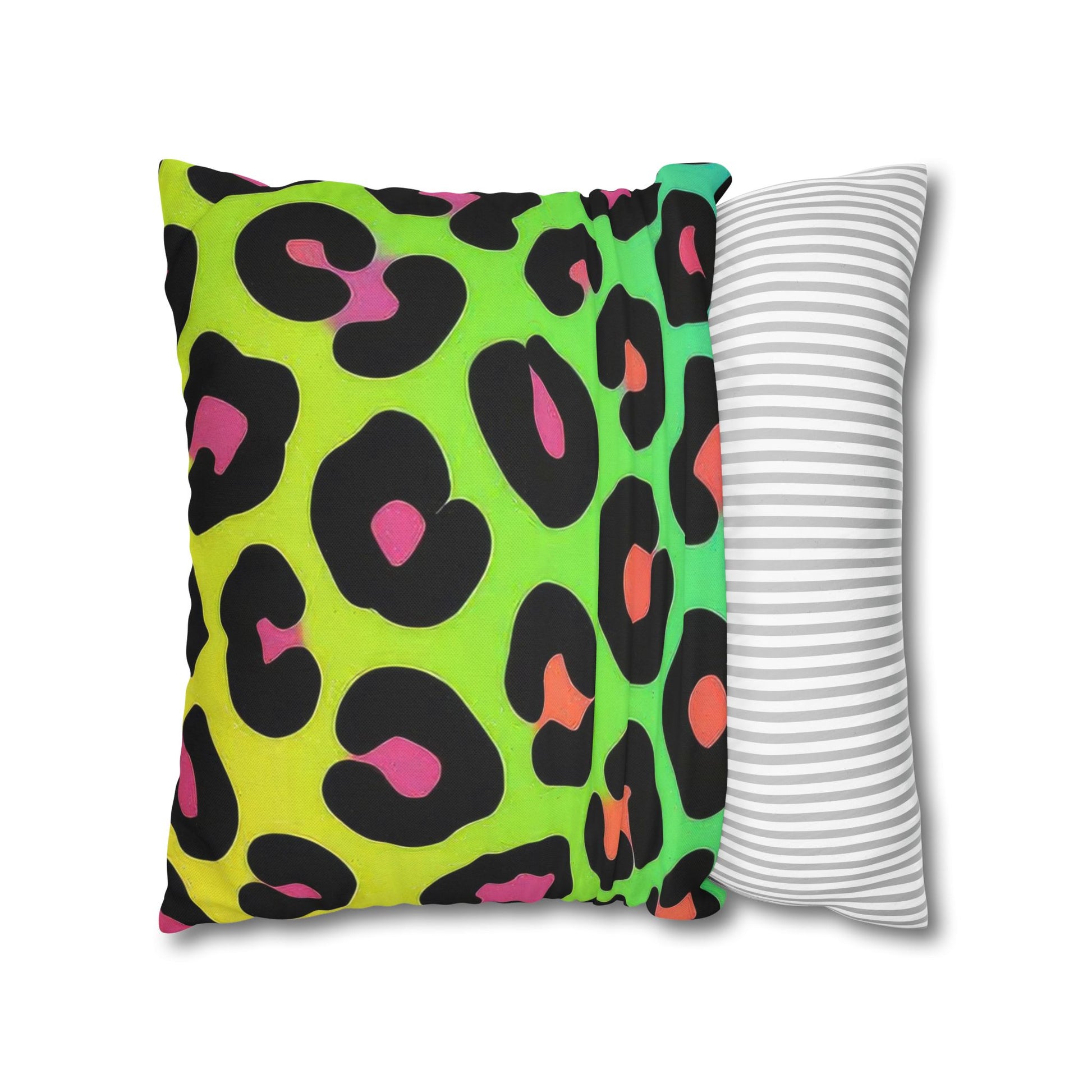 Spun Polyester Square Pillowcase, Artsulli - Art is Long, Life is Short, Home Decor, , , , , , , 