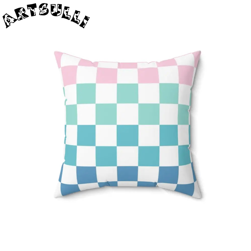 JAKKOUTTHEBXX Vaporwave Rainbow Checkerboard Multi-Color Spun