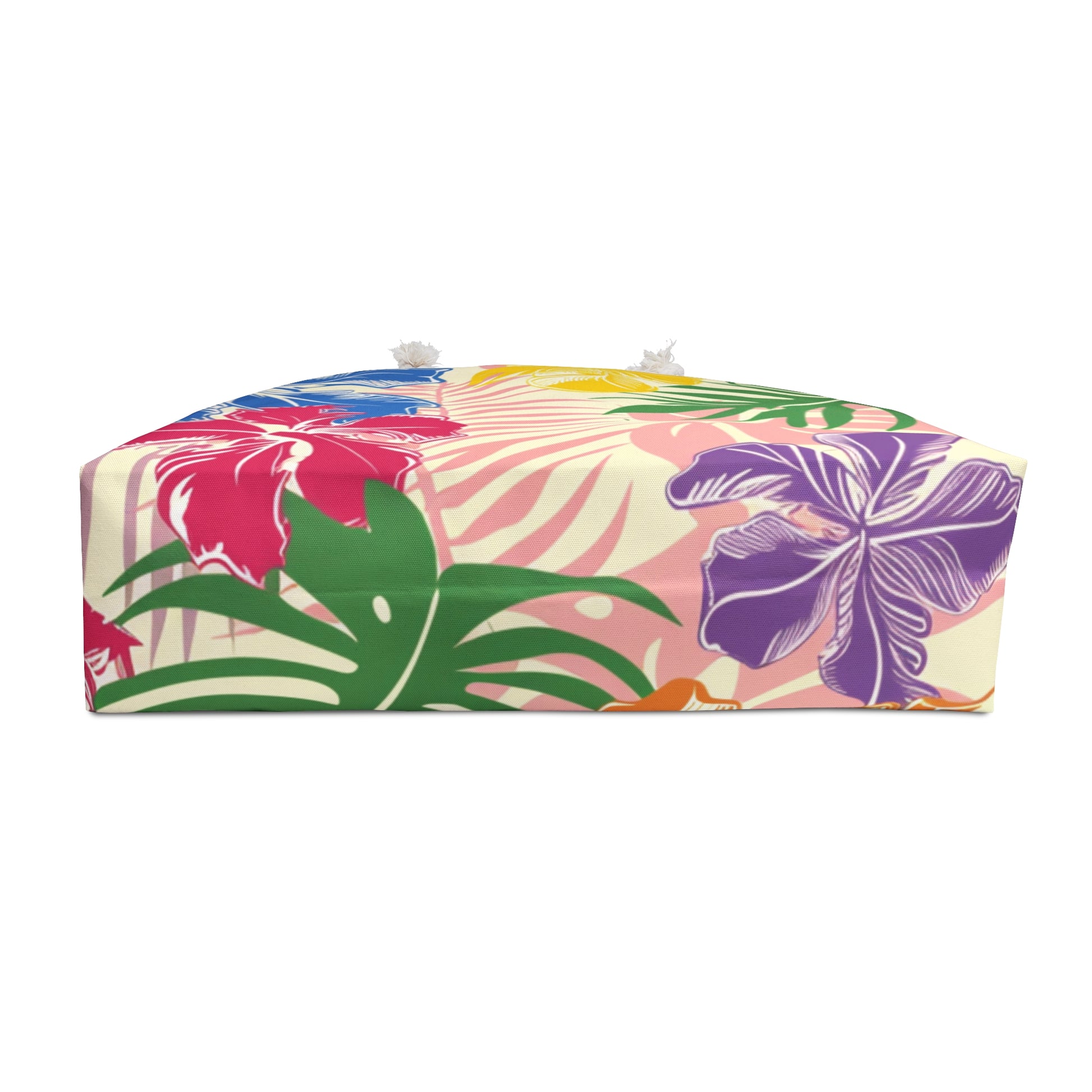 Blooming Tropical Flowers Weekender Bag, Artsulli - Art is Long, Life is Short, Bags, , , , , , , 