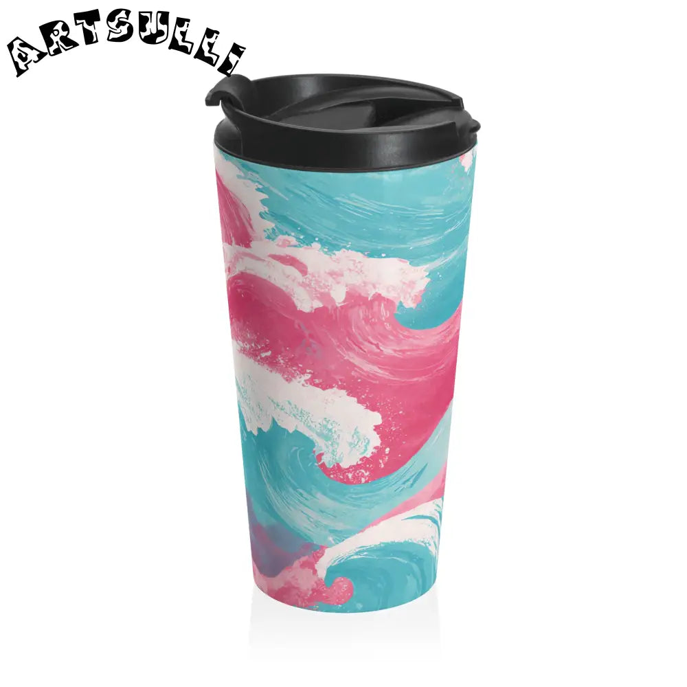 JAKKOUTTHEBXX The Great Pastelwave Pink and Blue Stainless Steel
