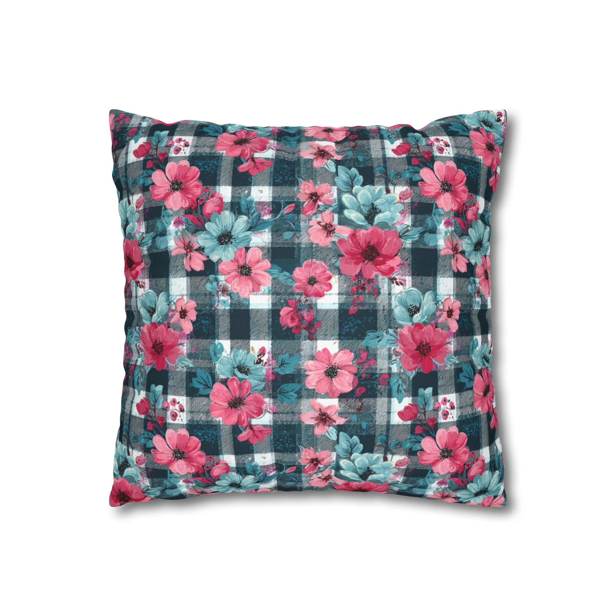 Spun Polyester Square Pillowcase