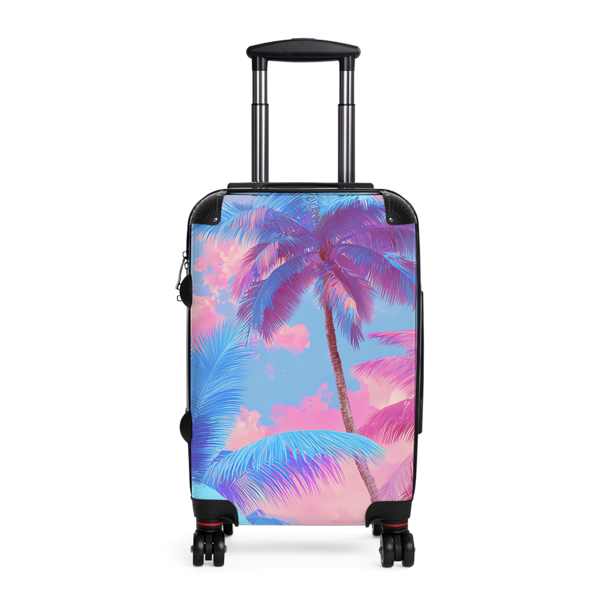 Ethereal Pastel Palms Suitcase, Artsulli - Art is Long, Life is Short, Bags, Size, Small, Color, Black, , , 11625681488644106241