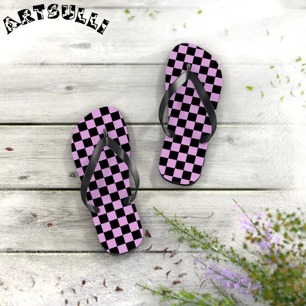 JAKKOUTTHEBXX Pixel Punk Vision Flip Flops JAKKOUTTHEBXX Artsulli