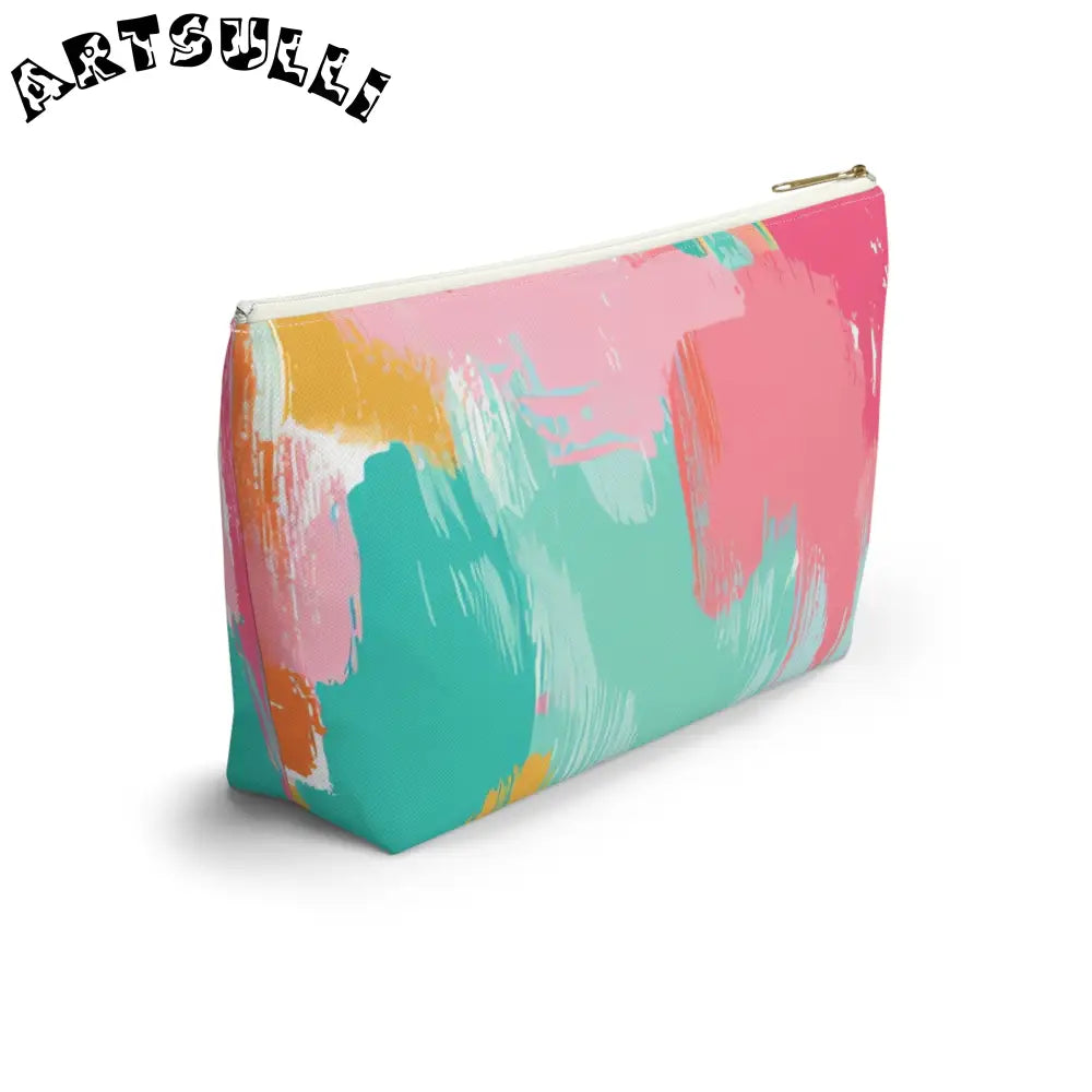 JAKKOUTTHEBXX Preppy Pixel Bloom Accessory Pouch w T-bottom