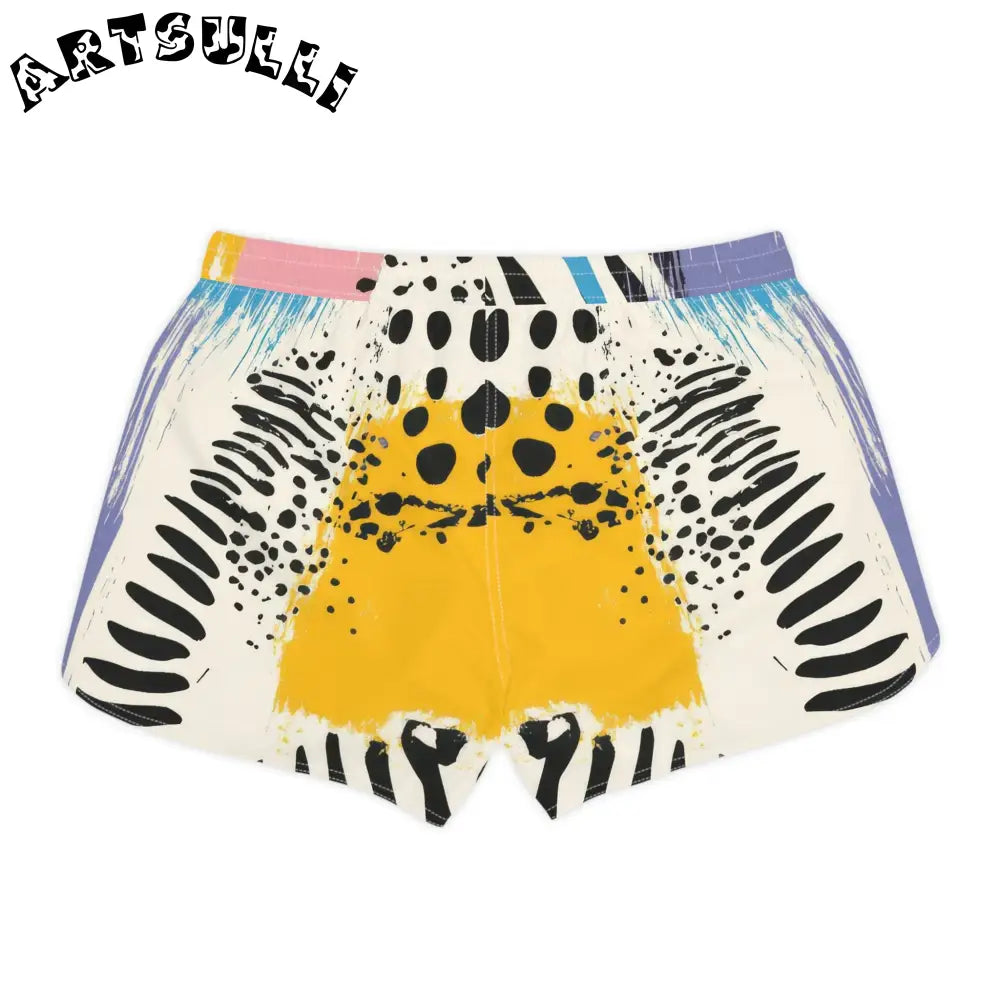 JAKKOUTTHEBXX Rae Zebra Rhapsody II Women’s Casual Shorts (AOP)