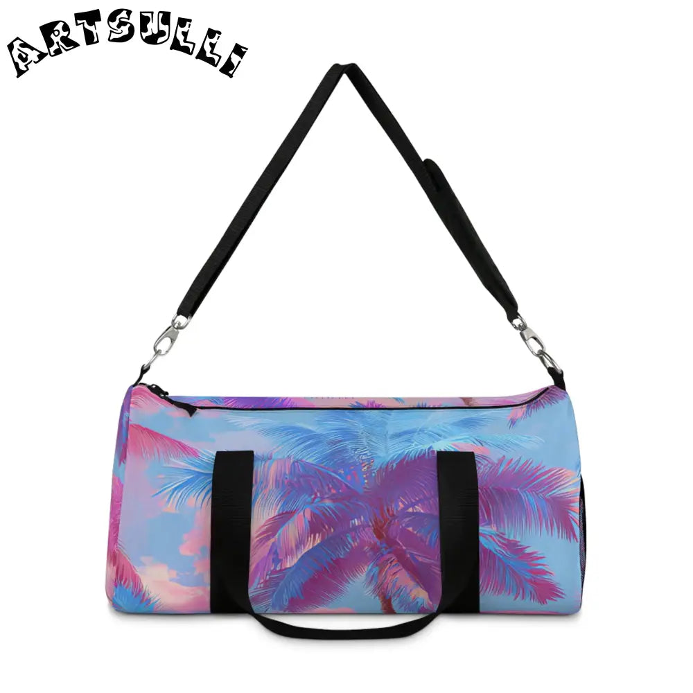 JAKKOUTTHEBXX Ethereal Pastel Palms Duffel Bag JAKKOUTTHEBXX