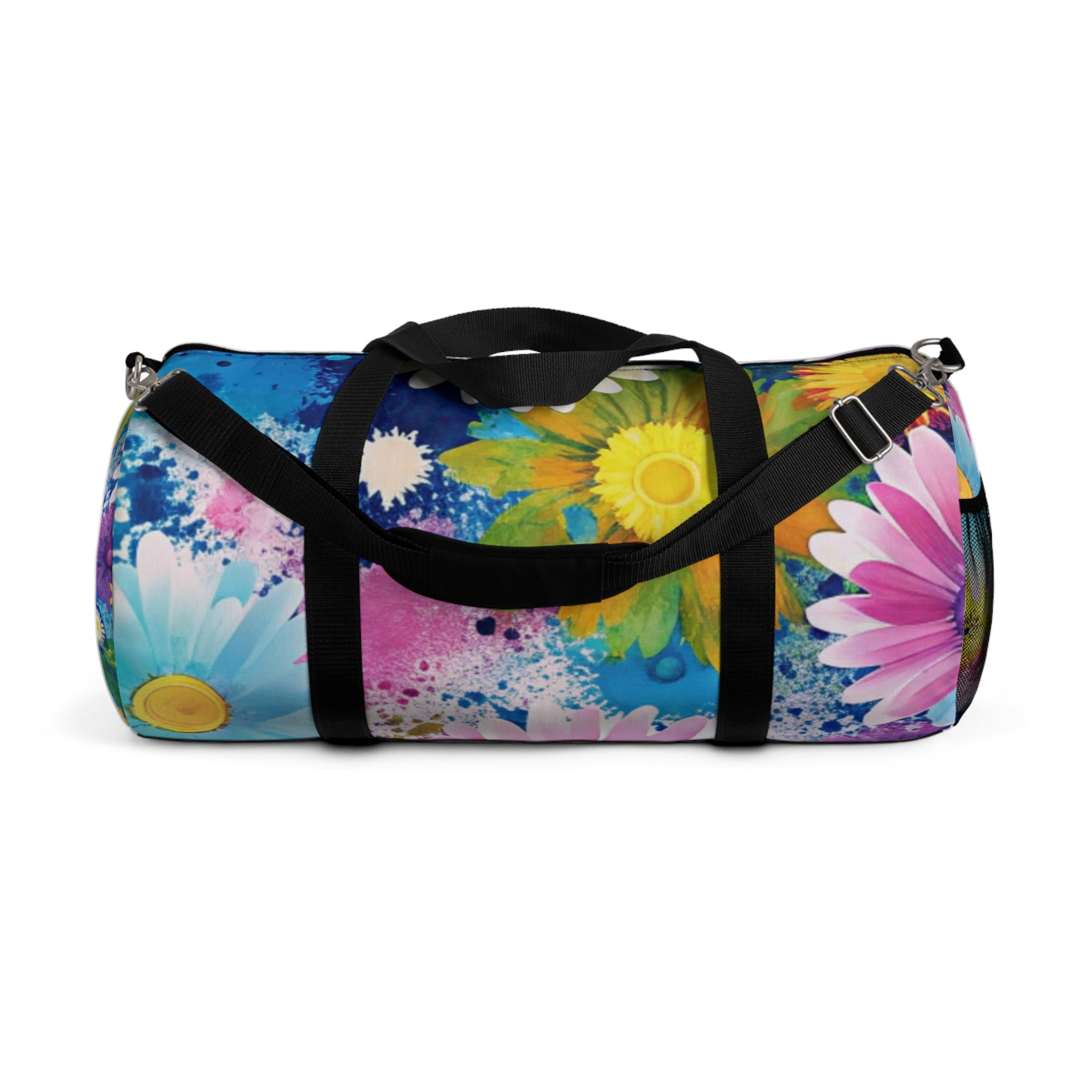 Magical Flower Explosion Multi-Color Duffel Bag, Artsulli - Art is Long, Life is Short, Bags, Size, Large, , , , , 41015906436458