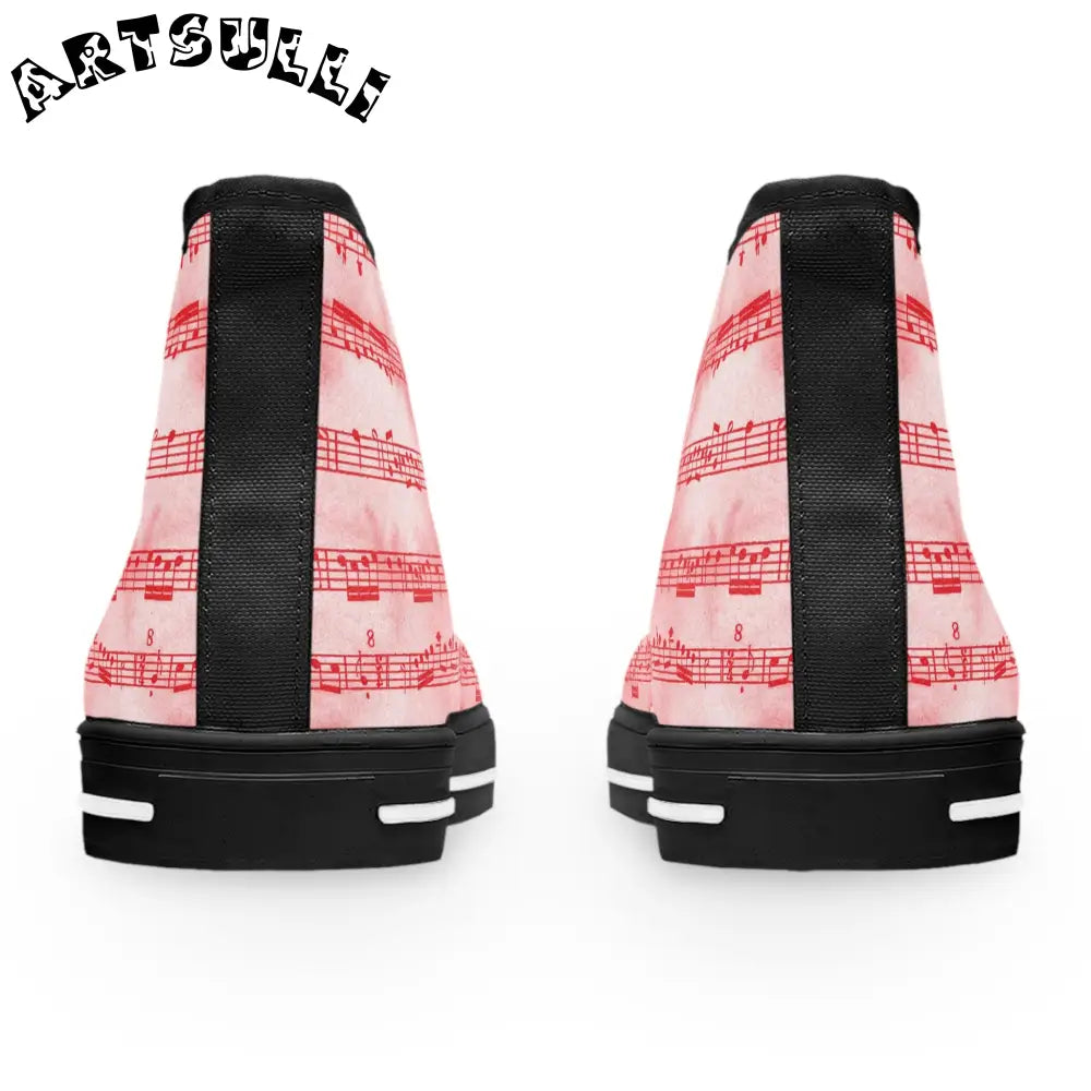 JAKKOUTTHEBXX Prime Illustration Printed Music Note Sneakers with Deodorant Memory Foam 2025