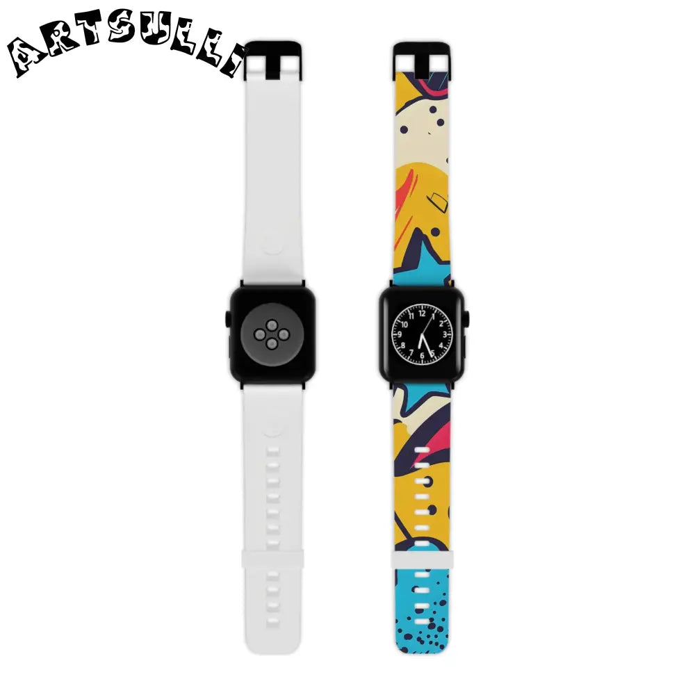 JAKKOUTTHEBXX Comic x Pop Art Watch Band for Apple Watch