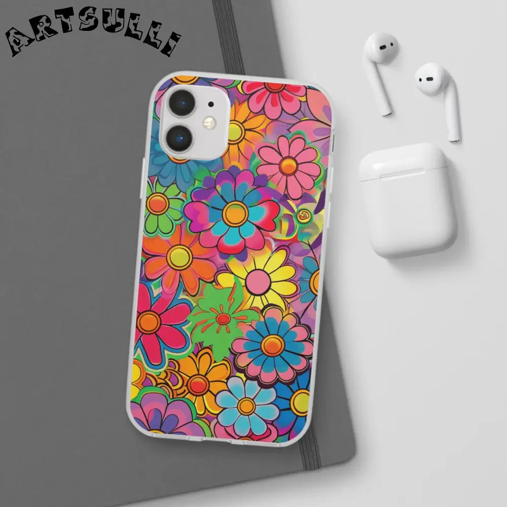 JAKKOUTTHEBXX Chromatic Daisy Dream Flexi Cases JAKKOUTTHEBXX